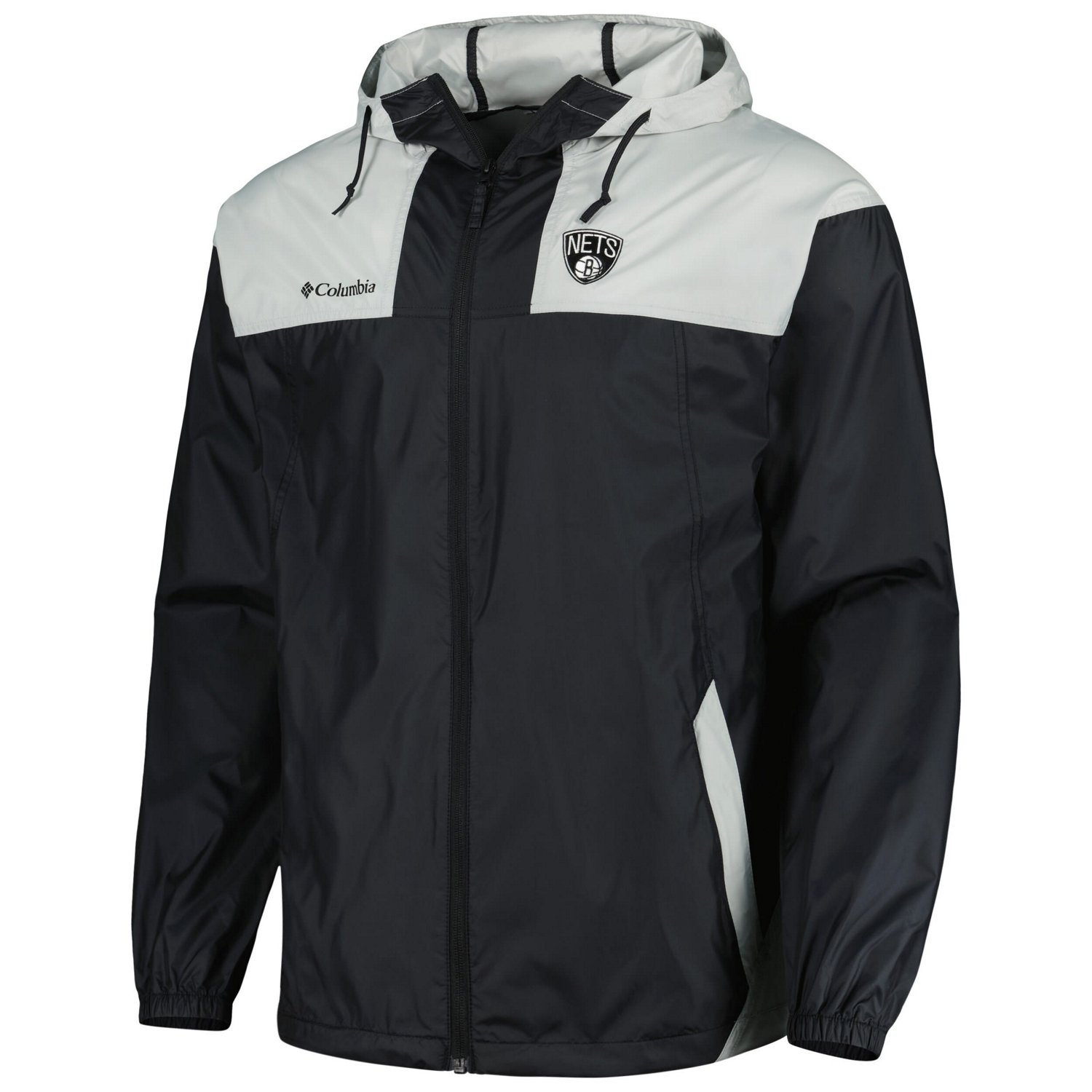Columbia Brooklyn Nets Big  Tall Flash Forward Challenger Omni-Shade Full-Zip Hoodie                                             - view number 2