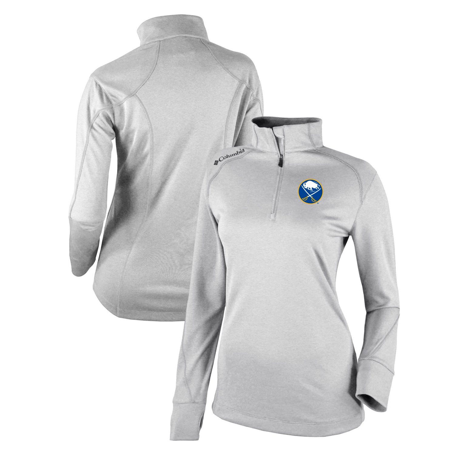 Columbia Buffalo Sabres Omni-Wick Shotgun 20 Quarter-Zip Pullover Top