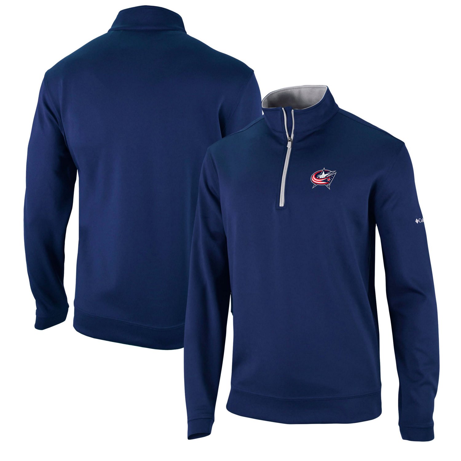Columbia Columbus Blue Jackets Wickham Hills Omni-Wick Quarter-Zip Jacket