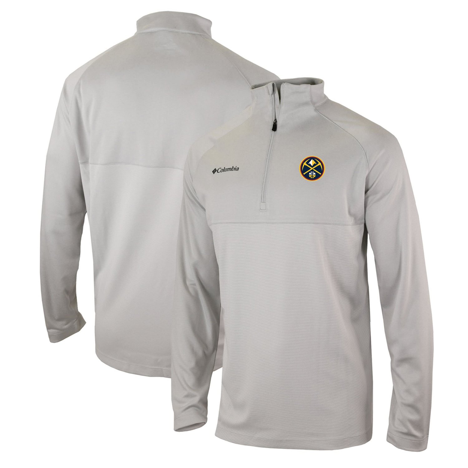 Columbia Denver Nuggets Omni-Wick Rockin' It Quarter-Zip Pullover Top