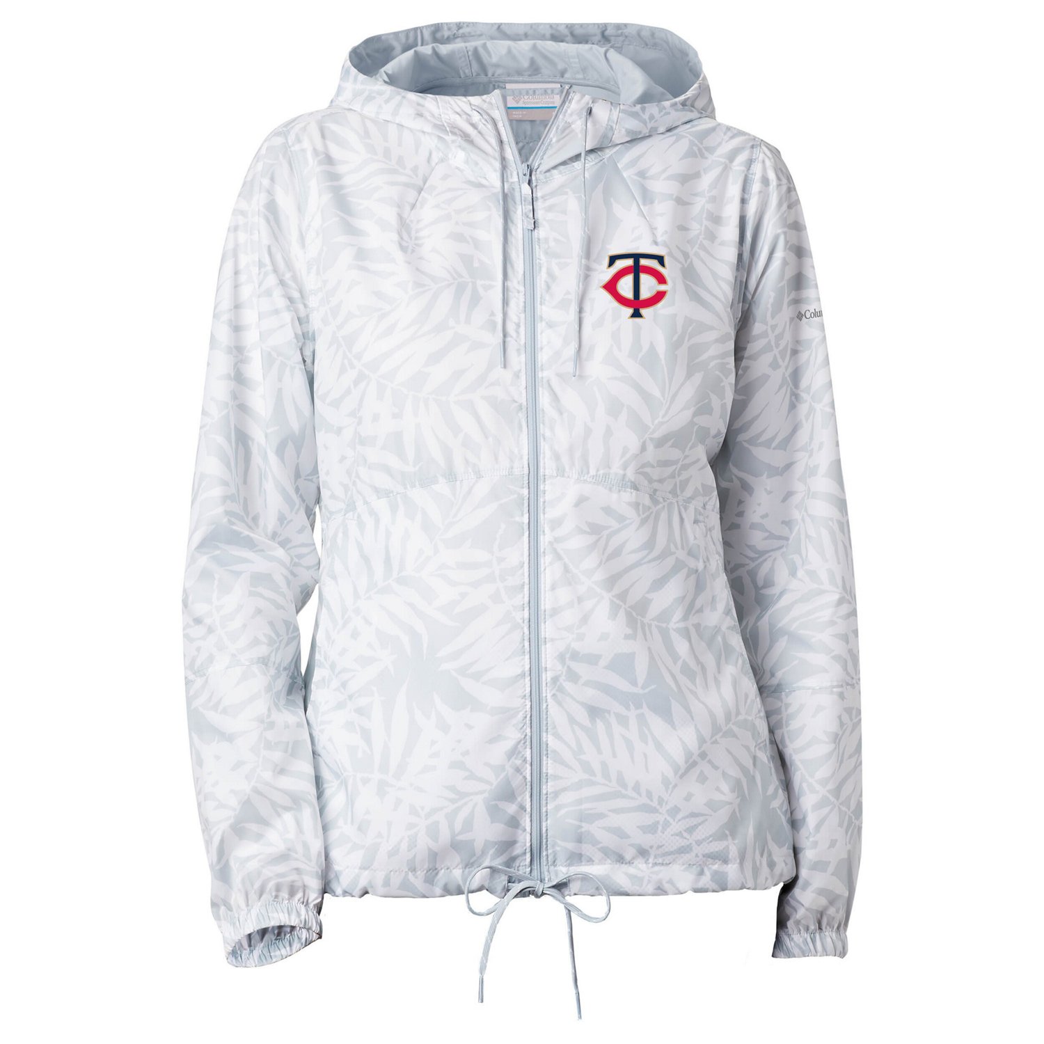 Columbia Gray Minnesota Twins Flash Forward Full-Zip Windbreaker Jacket                                                          - view number 2