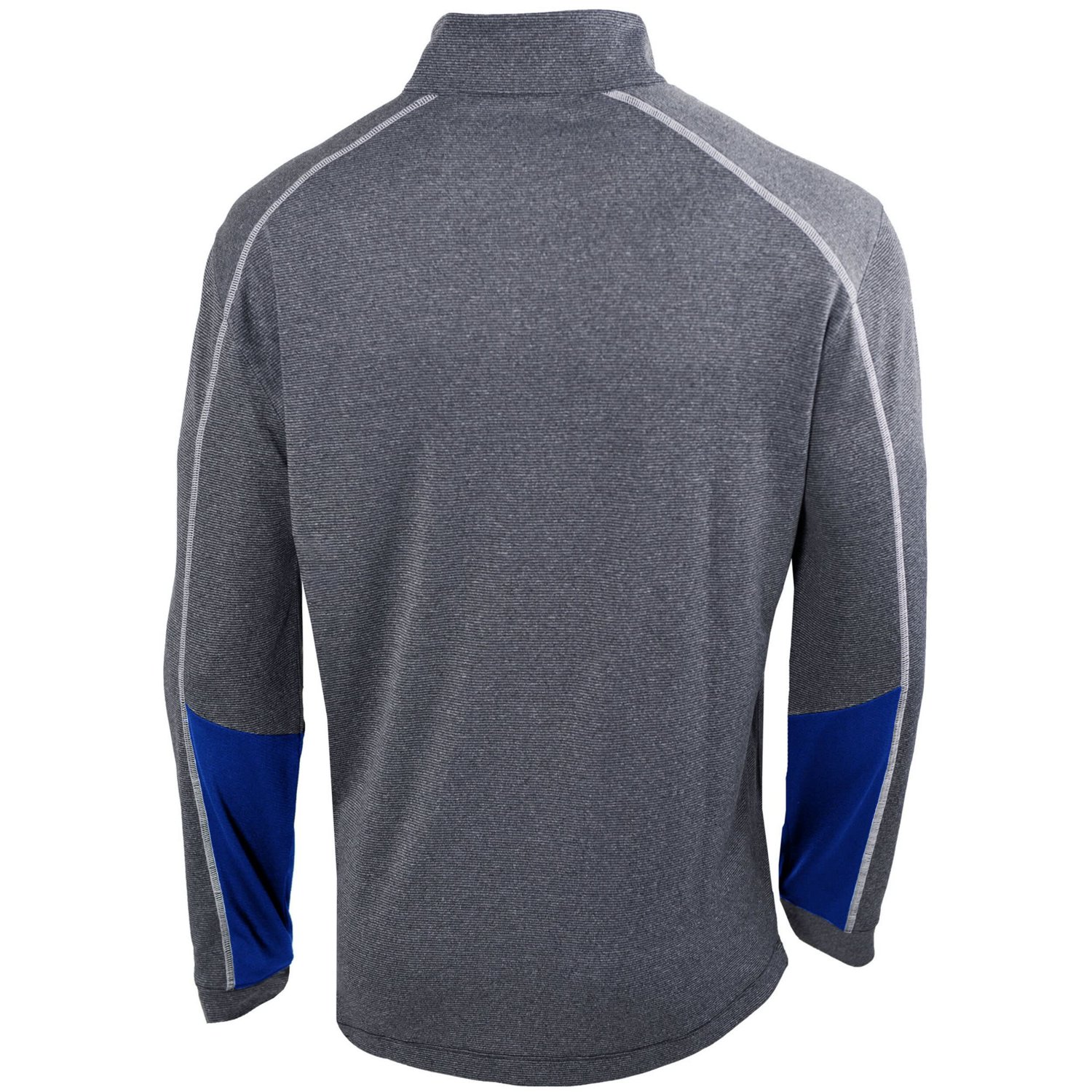Columbia Gray/ Duke Blue Devils Omni-Wick Shotgun 20 Quarter-Zip Pullover Top                                                    - view number 3