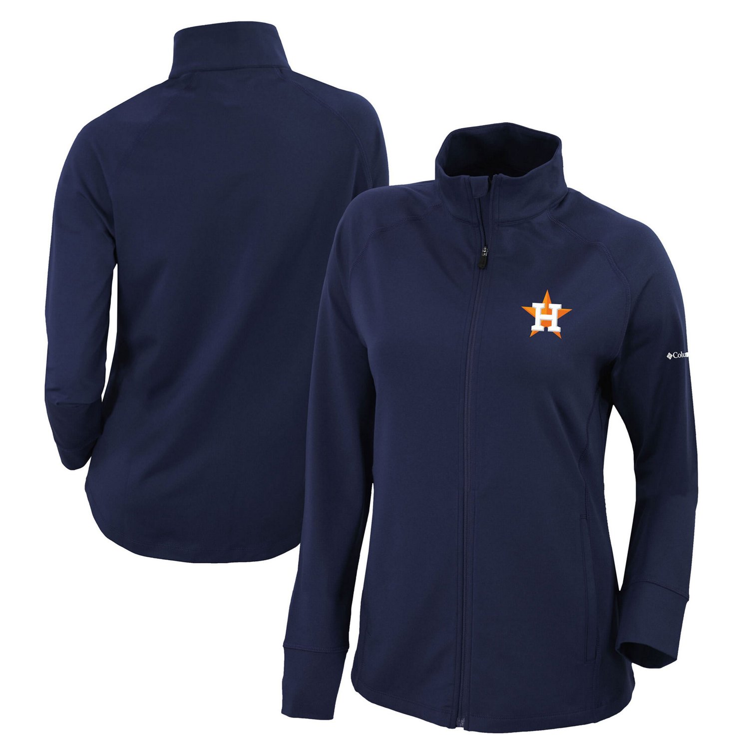 Columbia Houston Astros Omni-Wick Greenkeeper Full-Zip Jacket