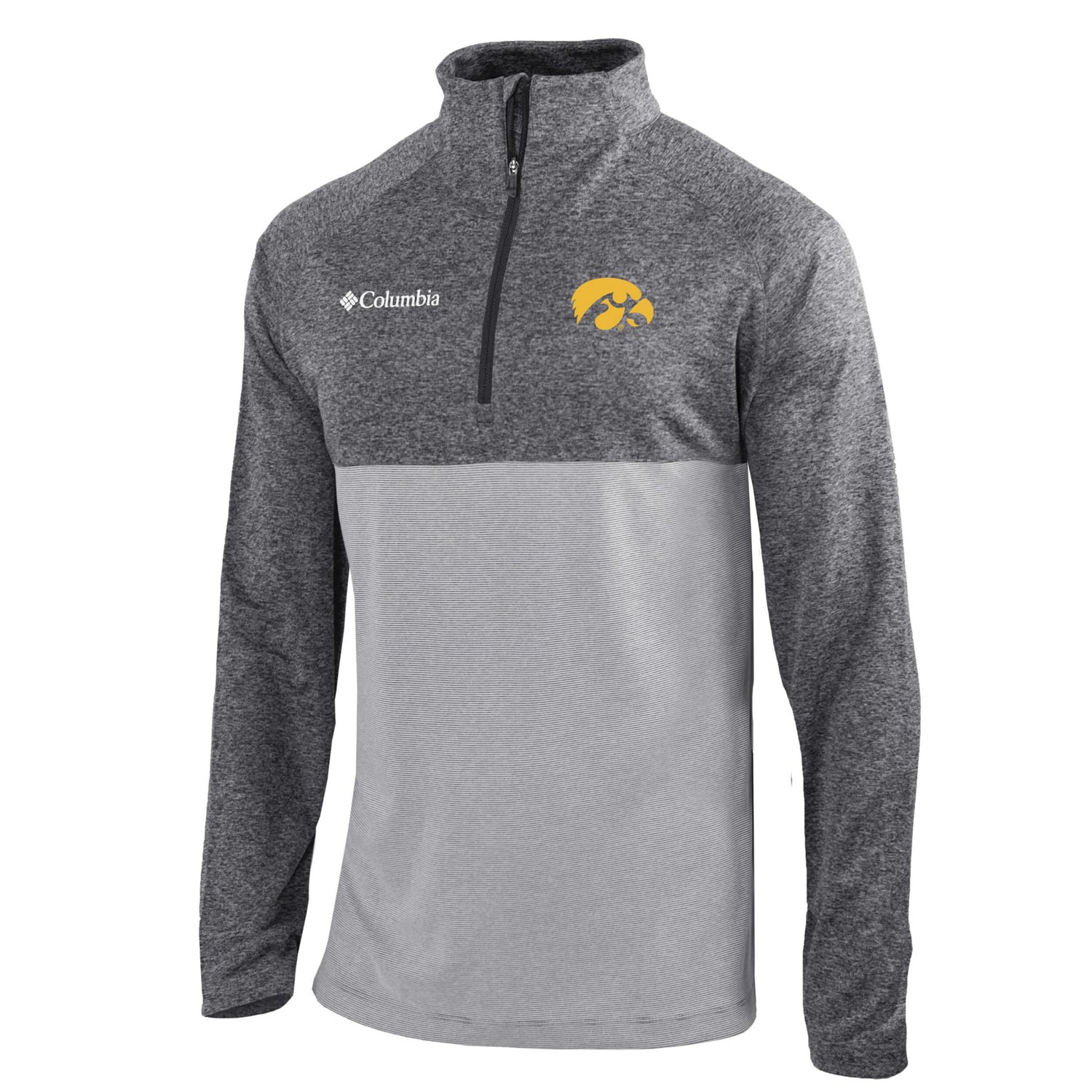 Columbia Iowa Hawkeyes Omni-Wick Rockin' It Quarter-Zip Pullover Jacket - view number 2