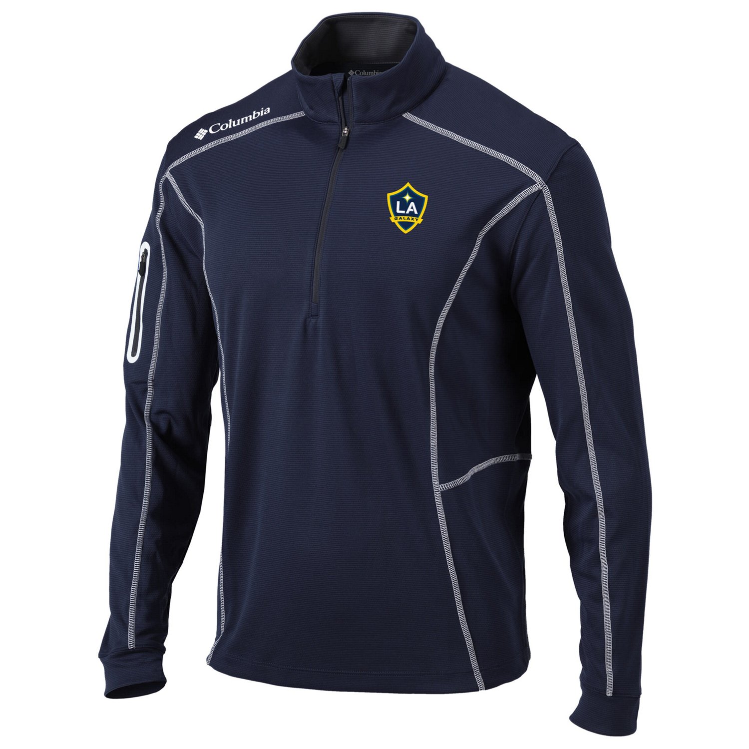 Columbia LA Galaxy Shotgun Quarter-Zip Pullover Jacket - view number 2