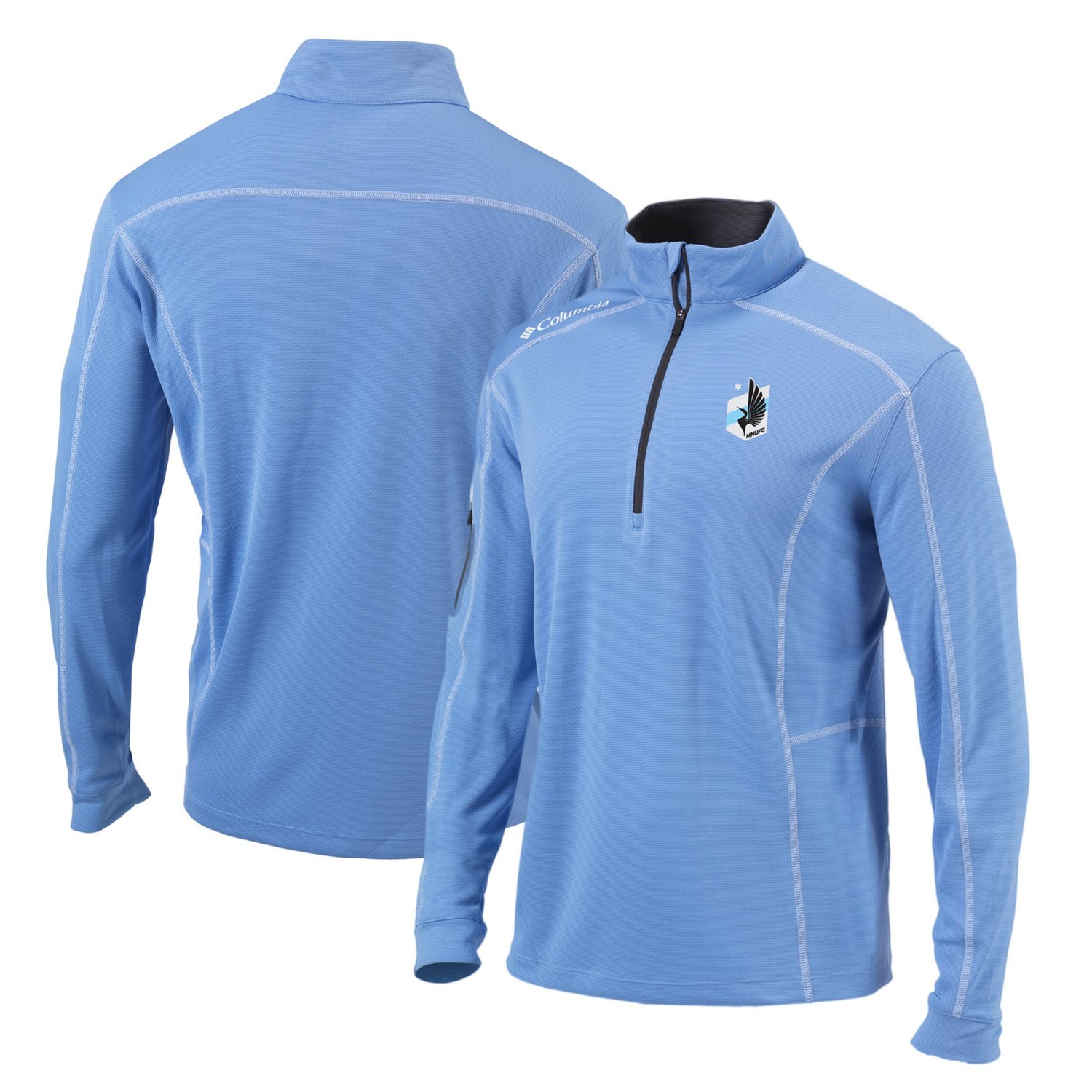 Columbia Light Minnesota United FC Shotgun Quarter-Zip Pullover Jacket