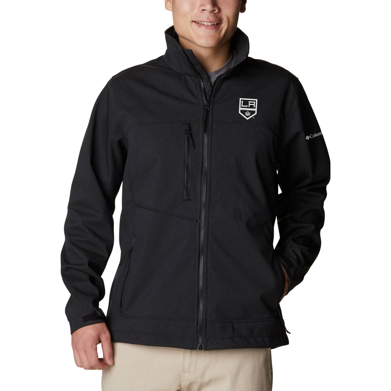 Columbia Men s Los Angeles Kings Ascender II Full Zip Jacket