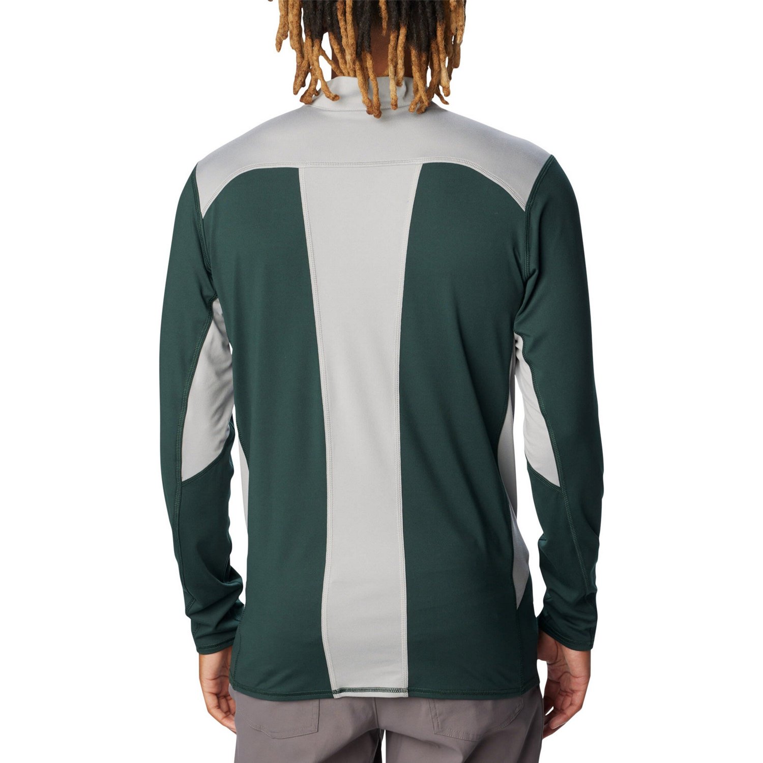 Columbia Michigan State Spartans Tech Trail Omni-Shade Quarter-Zip Top - view number 2