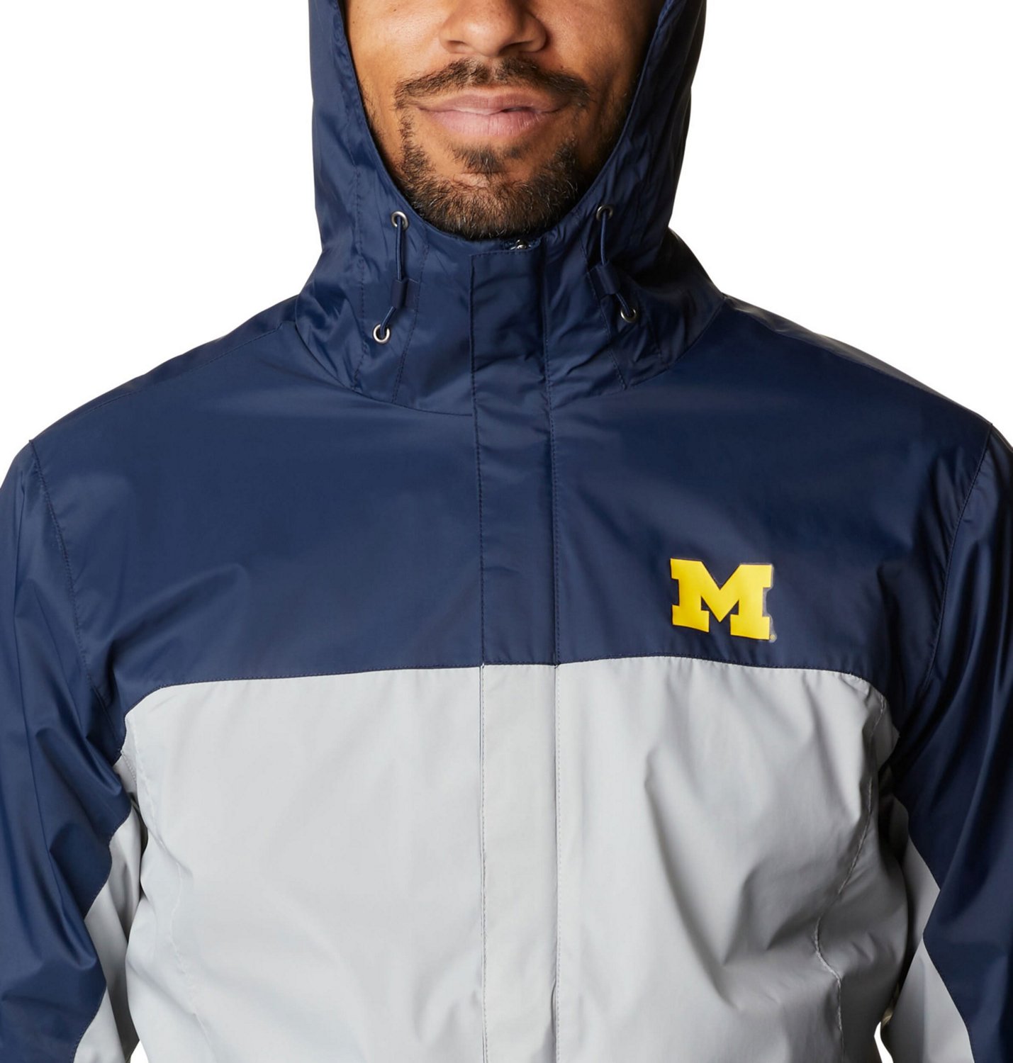 Columbia Michigan Wolverines Glennaker Storm Full-Zip Jacket - view number 3