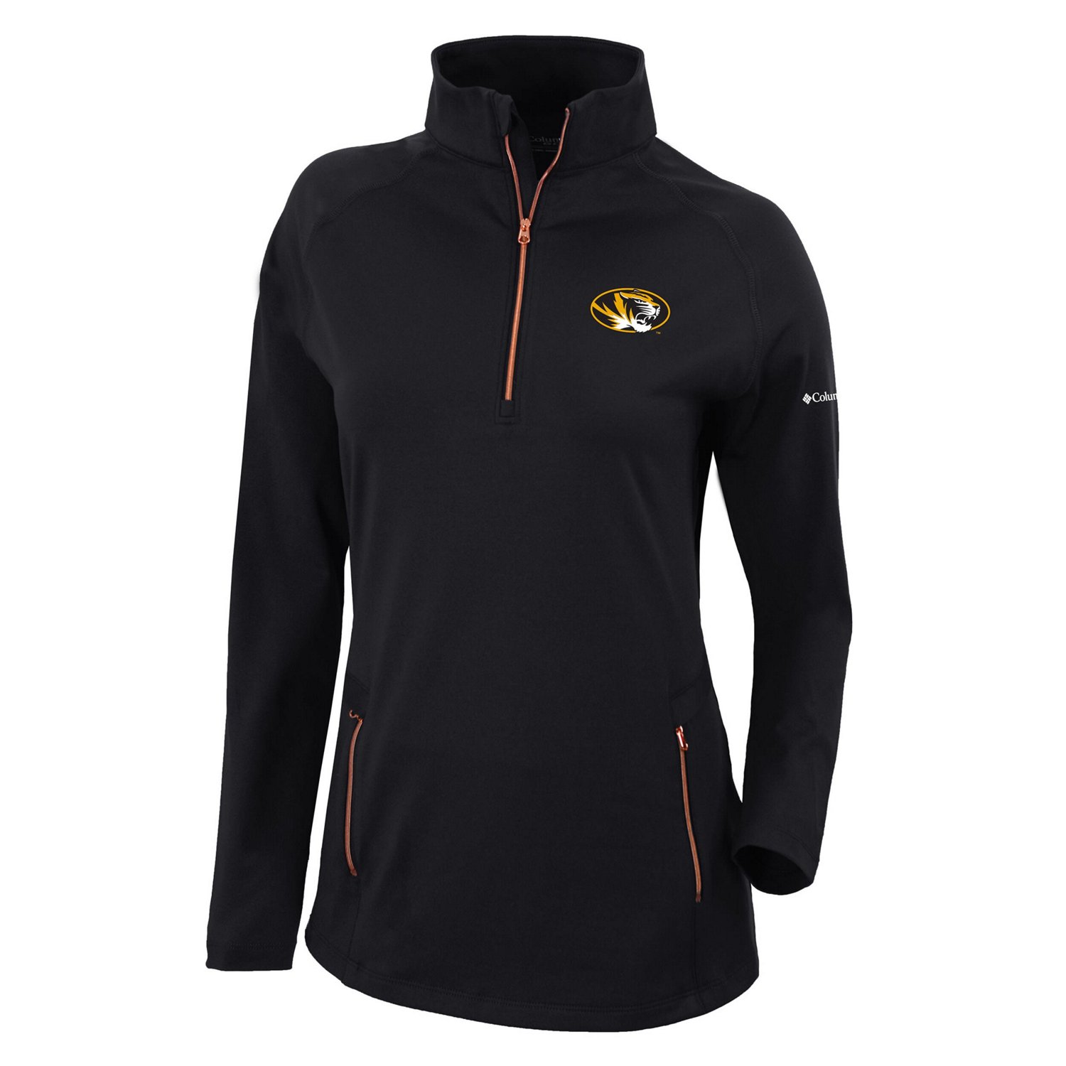 Columbia Missouri Tigers Outward Nine Quarter-Zip Pullover Top                                                                   - view number 2