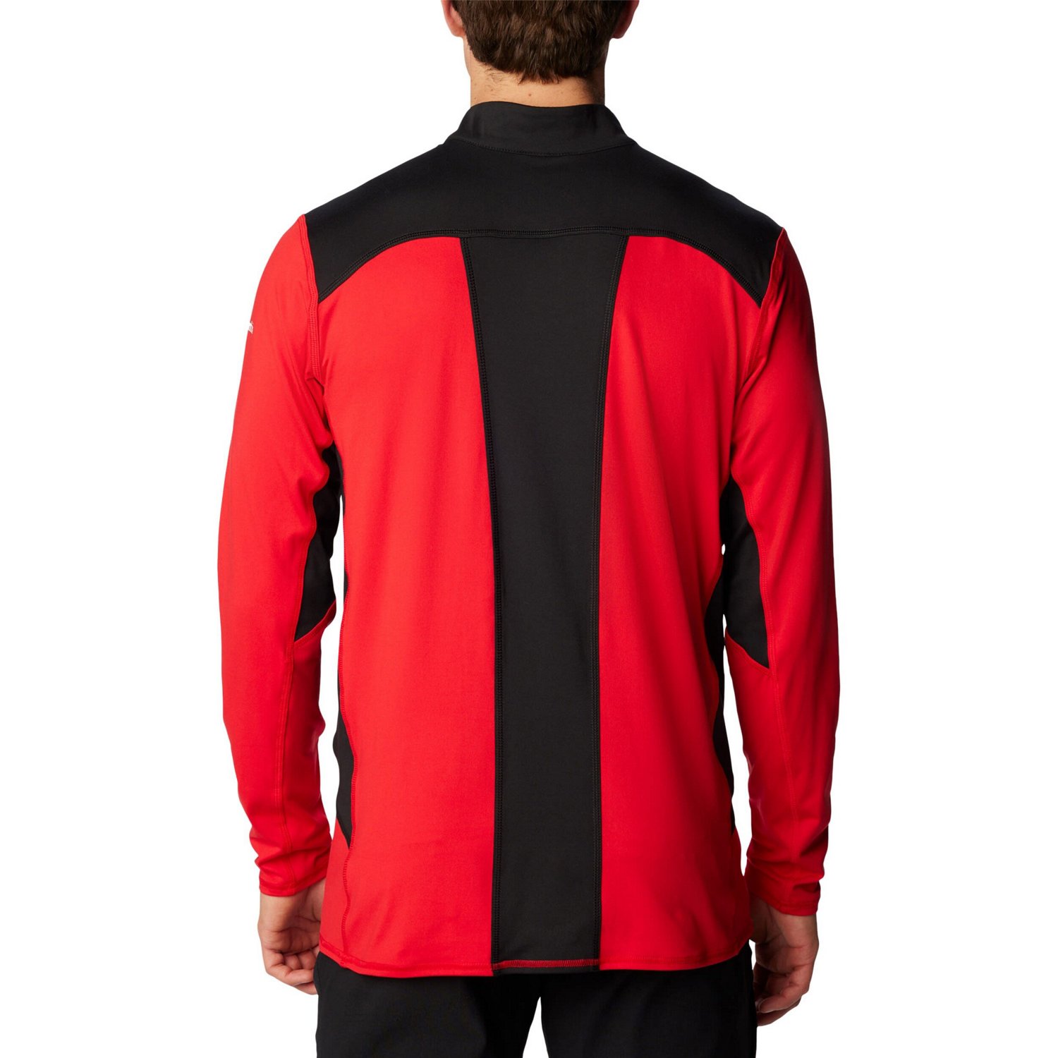 Columbia Nebraska Huskers Tech Trail Omni-Shade Quarter-Zip Top