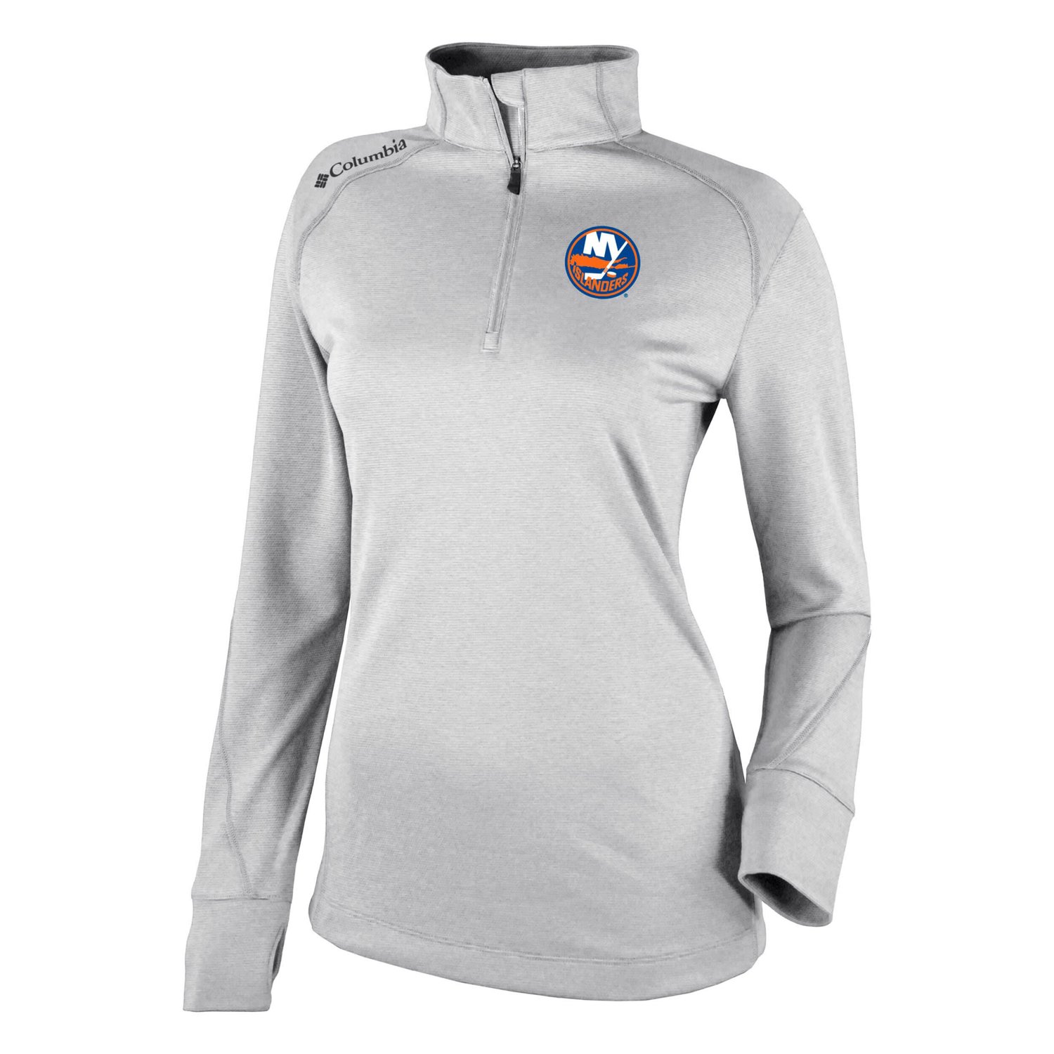 Columbia New York Islanders Omni-Wick Shotgun 20 Quarter-Zip Pullover Top                                                        - view number 2