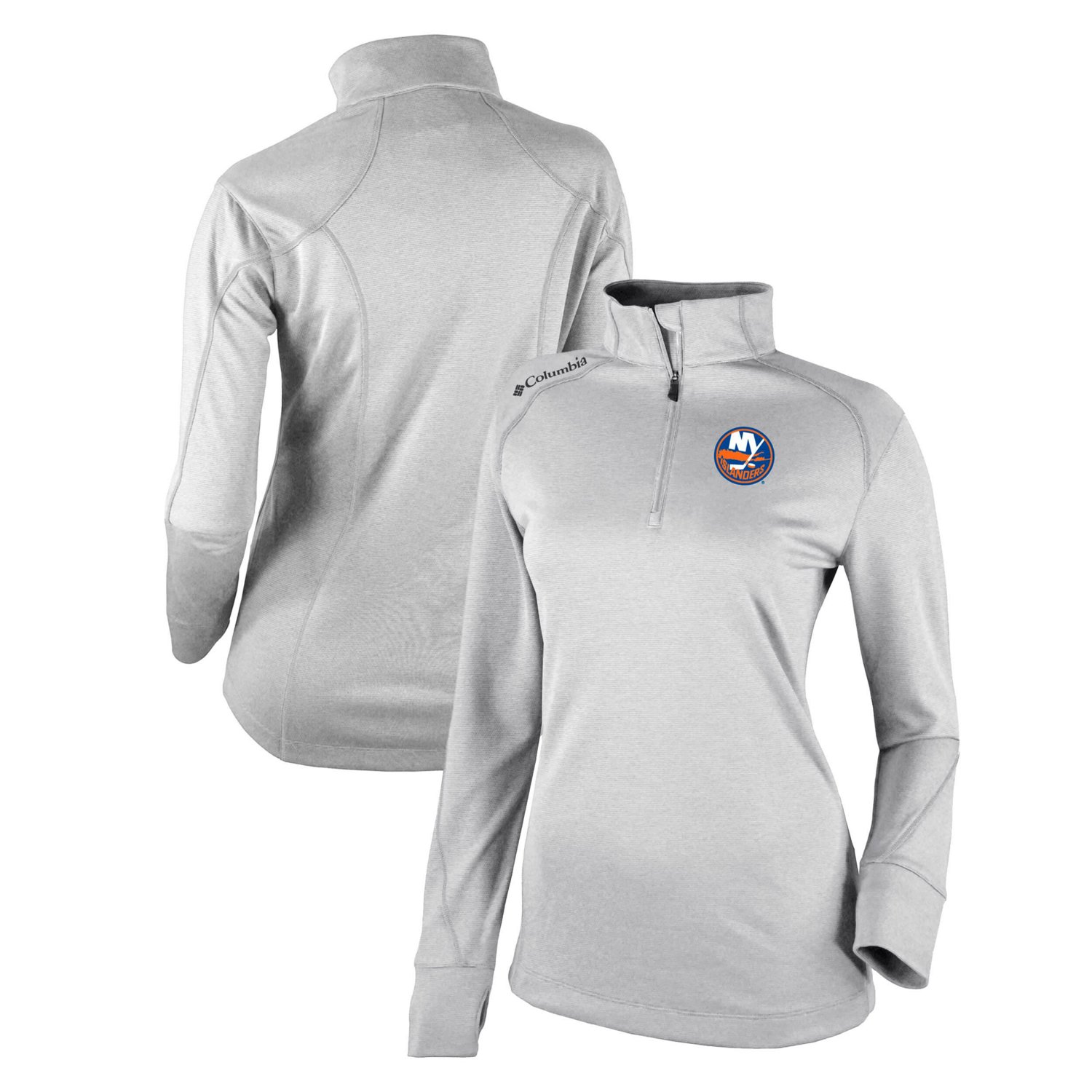 Columbia New York Islanders Omni-Wick Shotgun 20 Quarter-Zip Pullover Top
