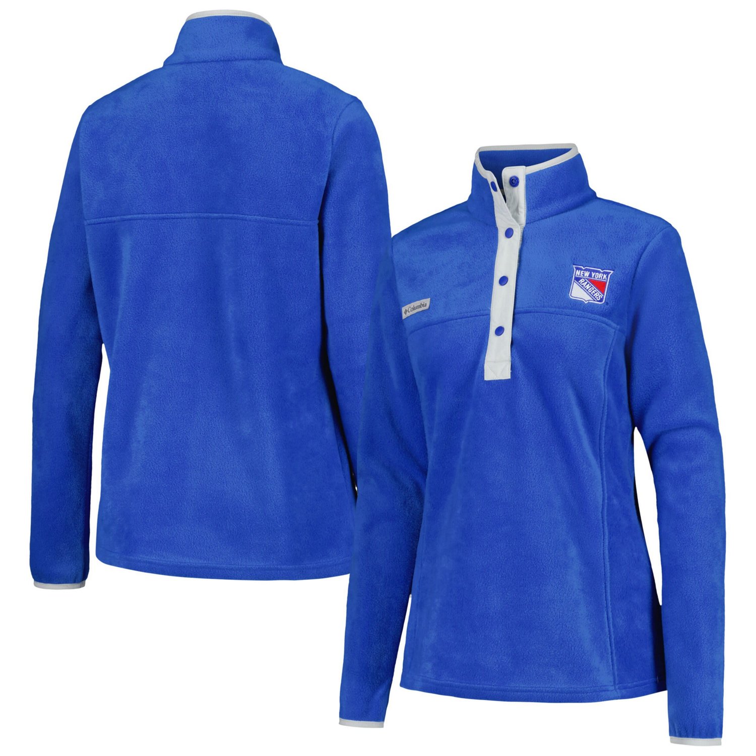 Columbia New York Rangers Benton Springs Half-Snap Jacket