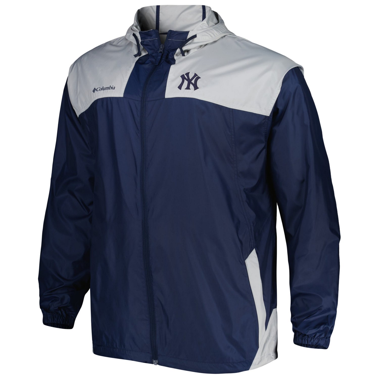 Columbia New York Yankees Flash Forward Challenger Omni-Shade Full-Zip Windbreaker                                               - view number 2
