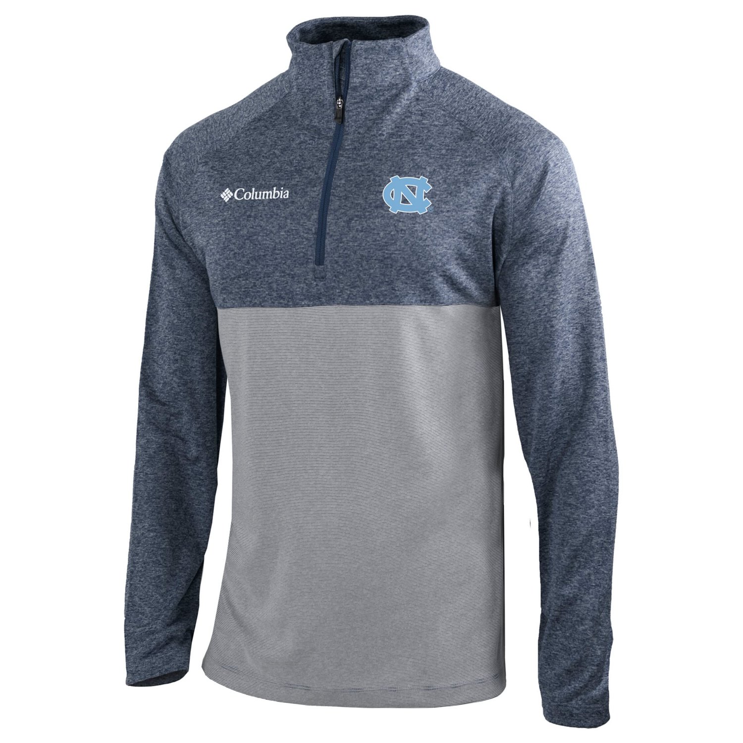 Columbia North Carolina Tar Heels Omni-Wick Rockin' It Quarter-Zip Pullover Jacket - view number 2