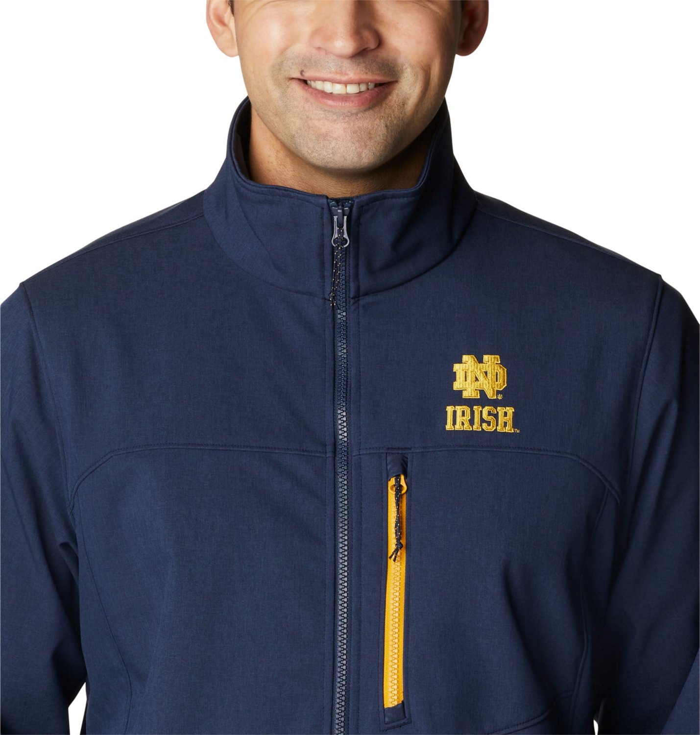 Columbia Notre Dame Fighting Irish Ascender II Full Zip Jacket Academy