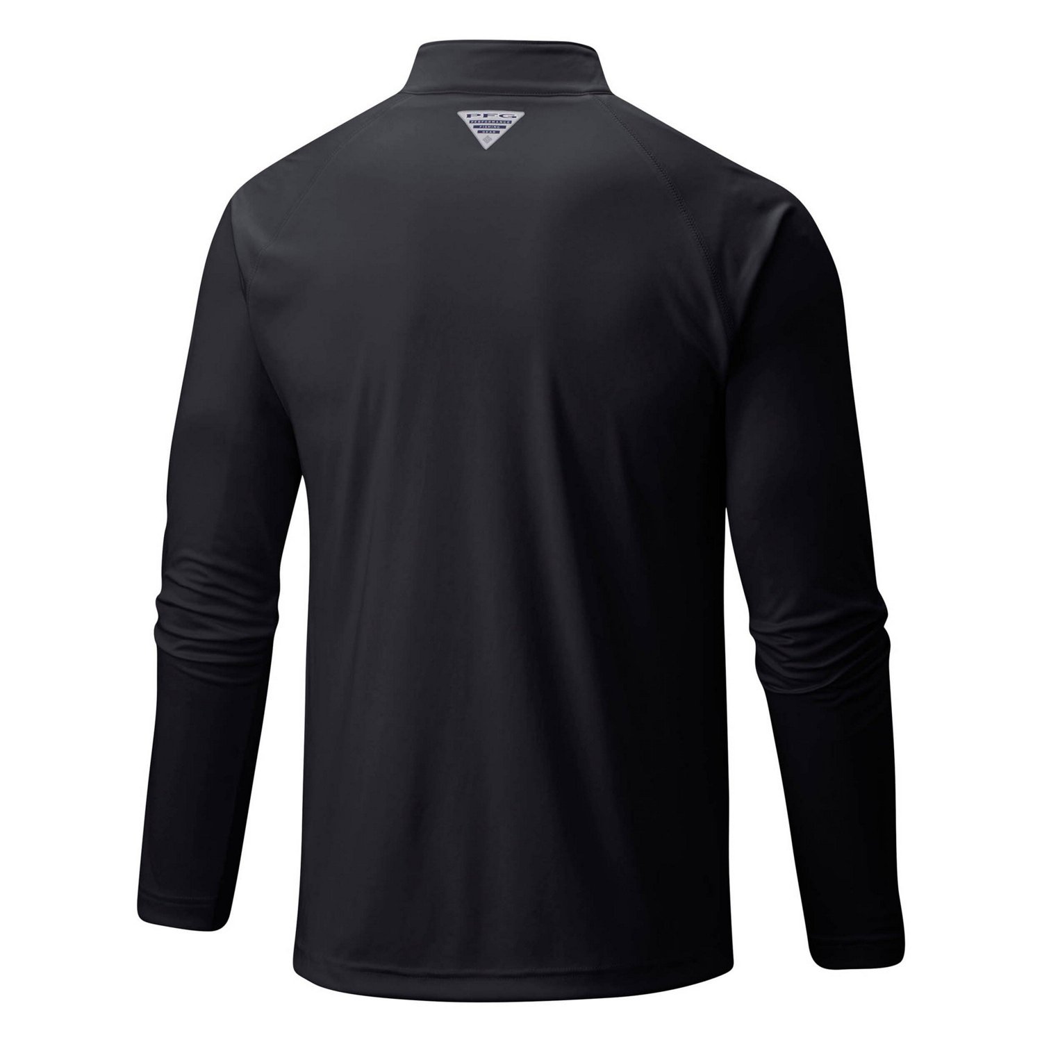 Columbia Oakland Athletics Terminal Tackle Omni-Shade Raglan Quarter-Zip Pullover Top                                            - view number 3