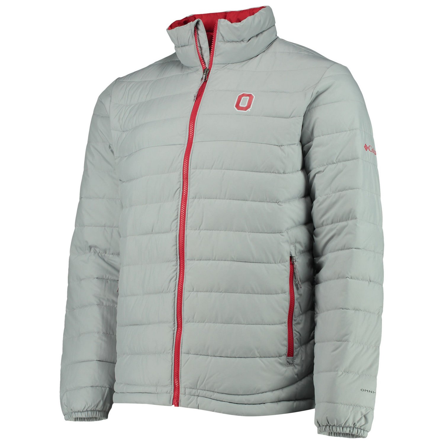 Columbia Ohio State Buckeyes Powder Lite Omni-Heat Reflective Full-Zip Jacket - view number 2