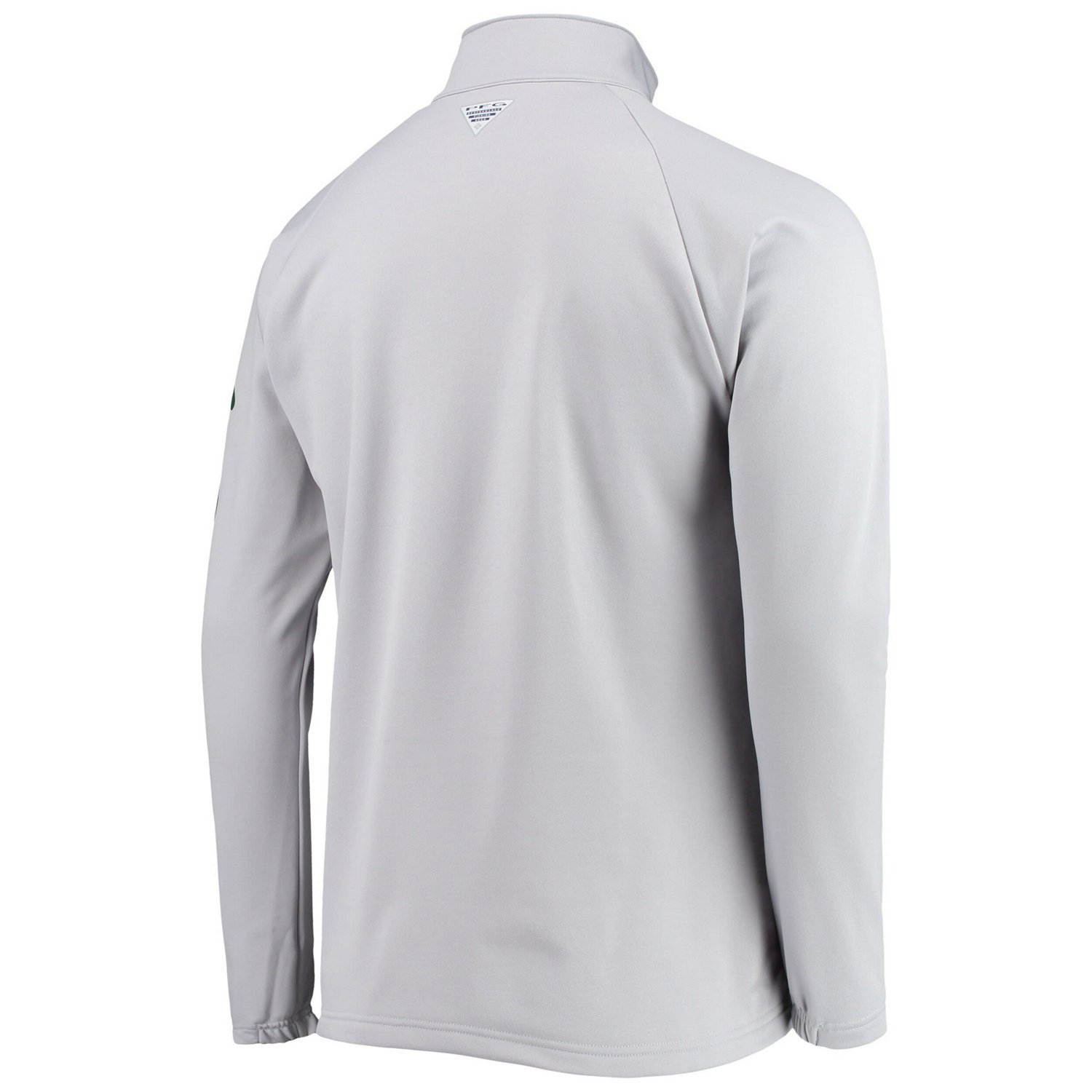 Columbia Ohio State Buckeyes Terminal Tackle Fleece Raglan Omni-Shade Quarter-Zip Jacket - view number 3