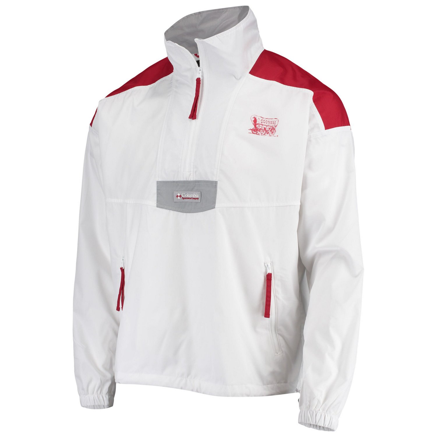Columbia Oklahoma Sooners Santa Ana Anorak Quarter-Zip Jacket