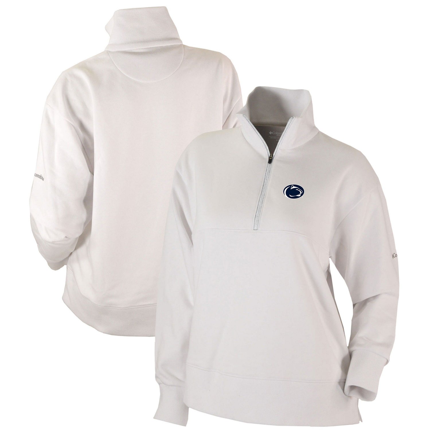 Columbia Penn State Nittany Lions Omni-Wick Birchwood Hills Quarter-Zip Pullover Top                                             - view number 1