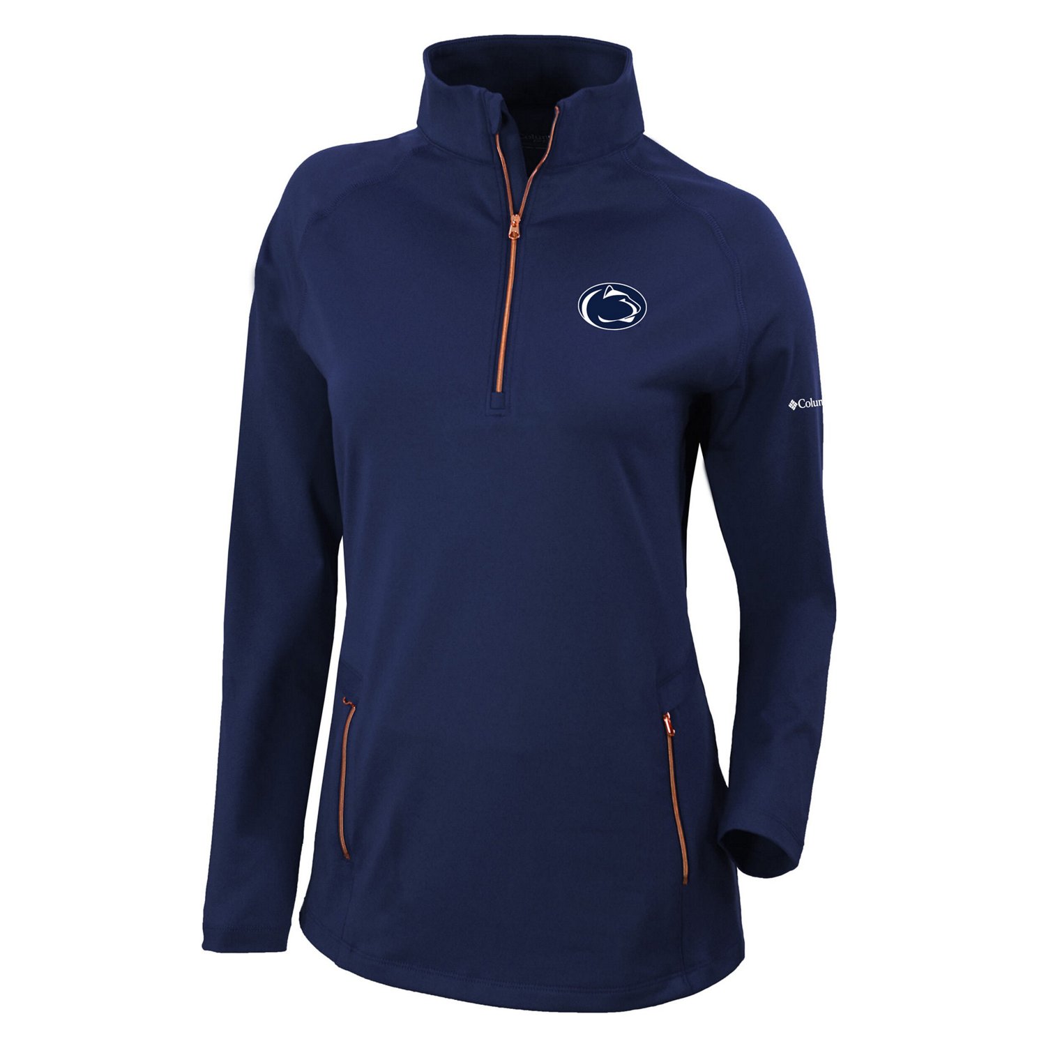 Columbia Penn State Nittany Lions Outward Nine Quarter-Zip Pullover Top - view number 2