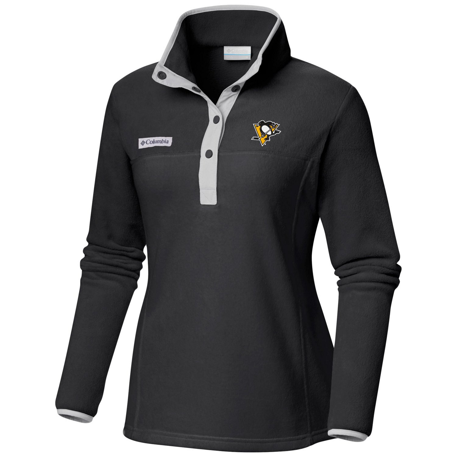 Columbia Pittsburgh Penguins Benton Springs Half-Snap Jacket                                                                     - view number 2