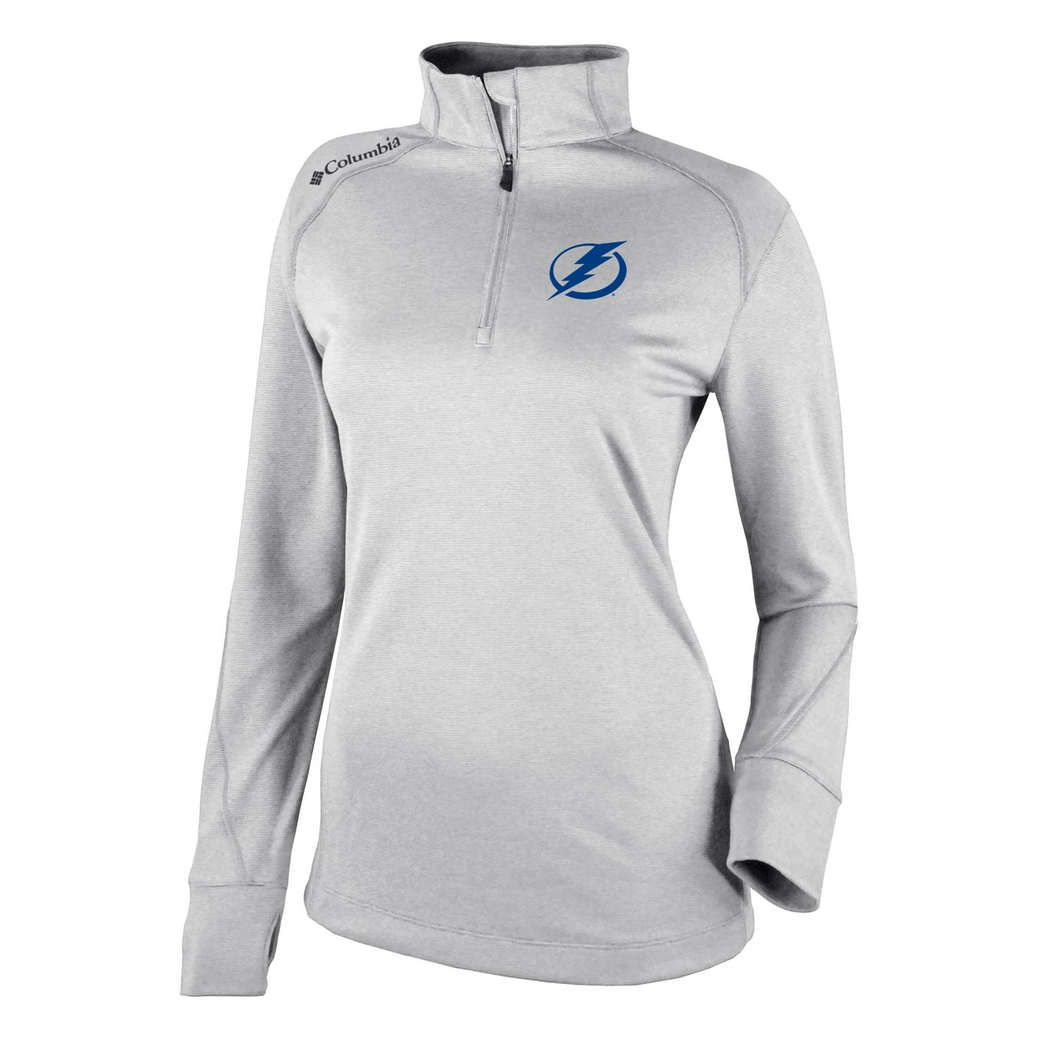 Columbia Tampa Bay Lightning Omni-Wick Shotgun 20 Quarter-Zip Pullover Top