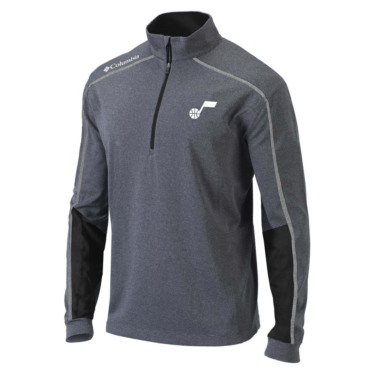 Columbia Utah Jazz Omni-Wick Shotgun 20 Quarter-Zip Pullover Top                                                                 - view number 2