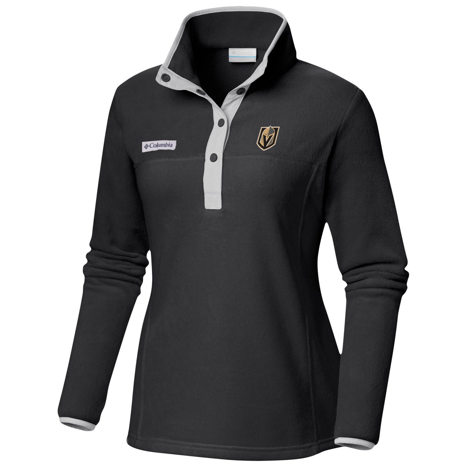 Columbia Vegas Golden Knights Benton Springs Half-Snap Jacket                                                                    - view number 2