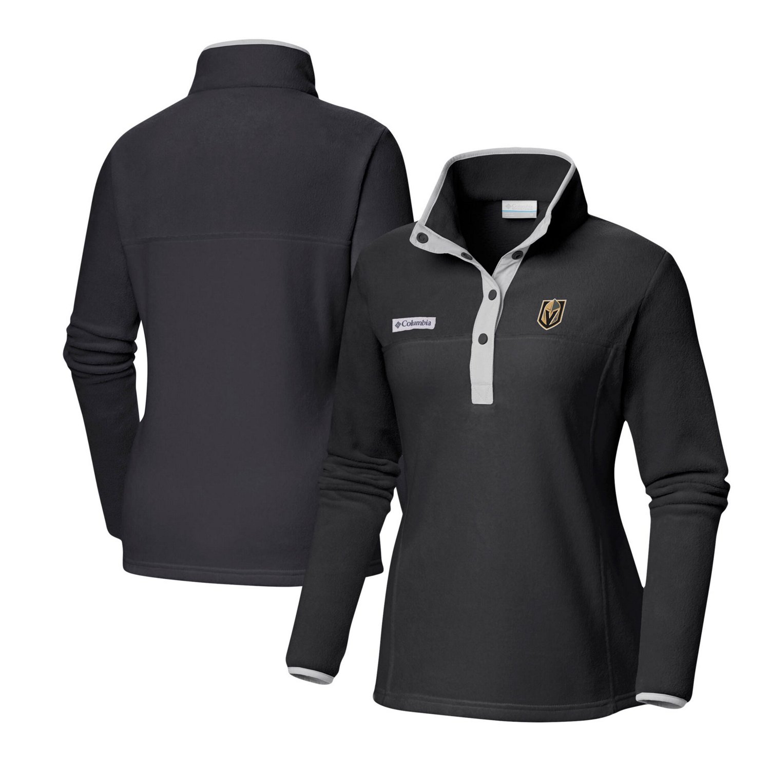 Columbia Vegas Golden Knights Benton Springs Half-Snap Jacket