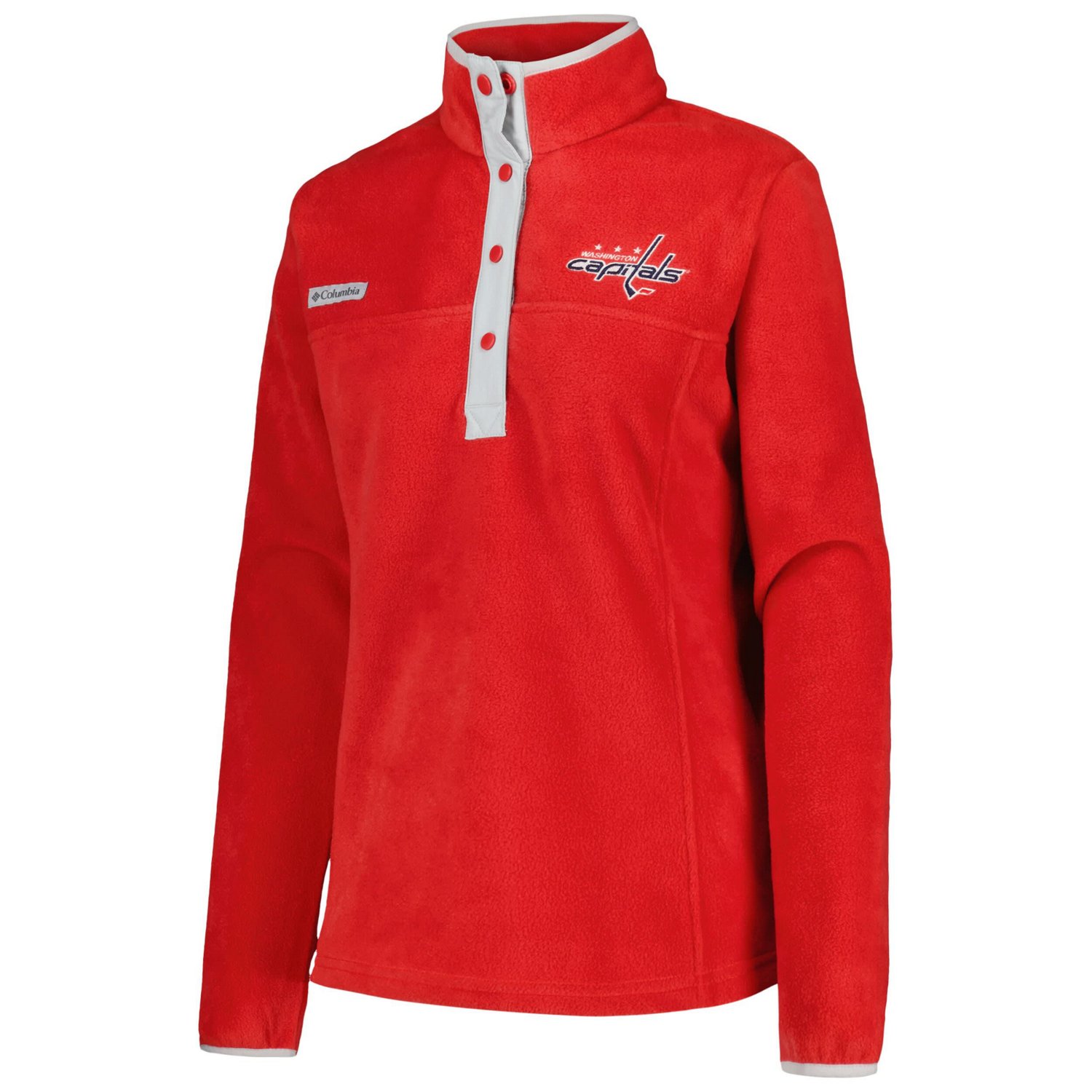 Columbia Washington Capitals Benton Springs Half-Snap Jacket                                                                     - view number 2