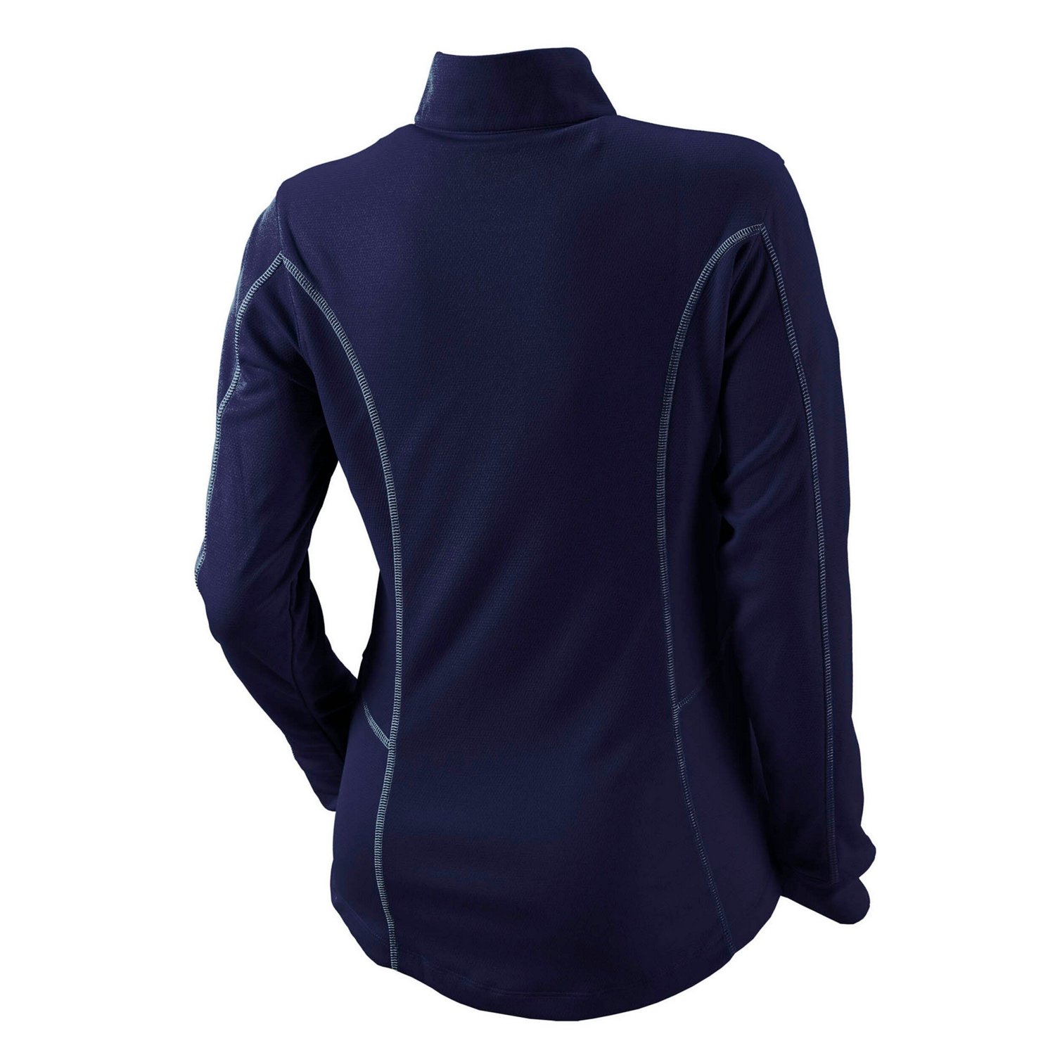 Columbia Washington Nationals Omni-Wick Shotgun Quarter-Zip Pullover Top