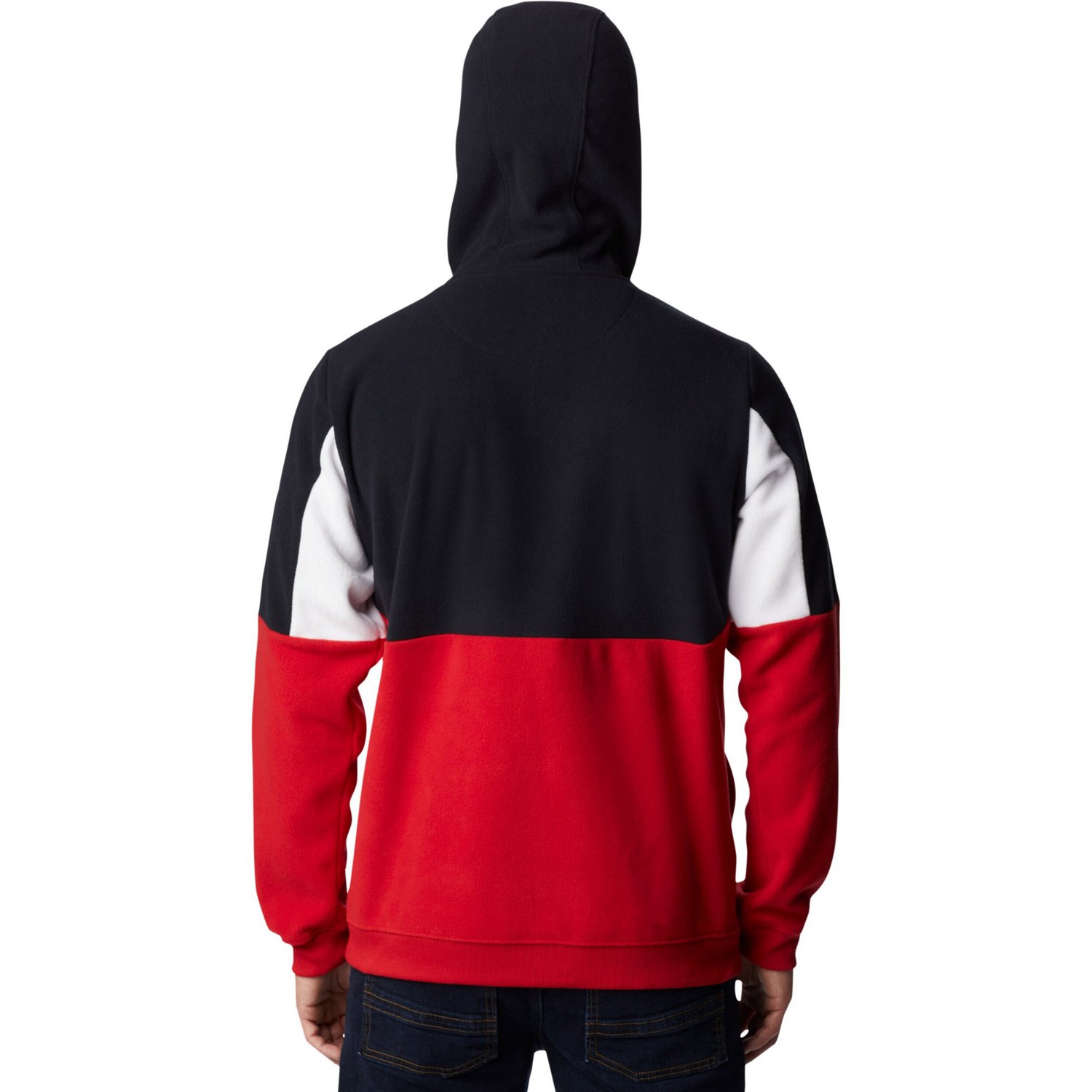 Columbia Wisconsin Badgers Lodge Quarter-Zip Hoodie                                                                              - view number 2
