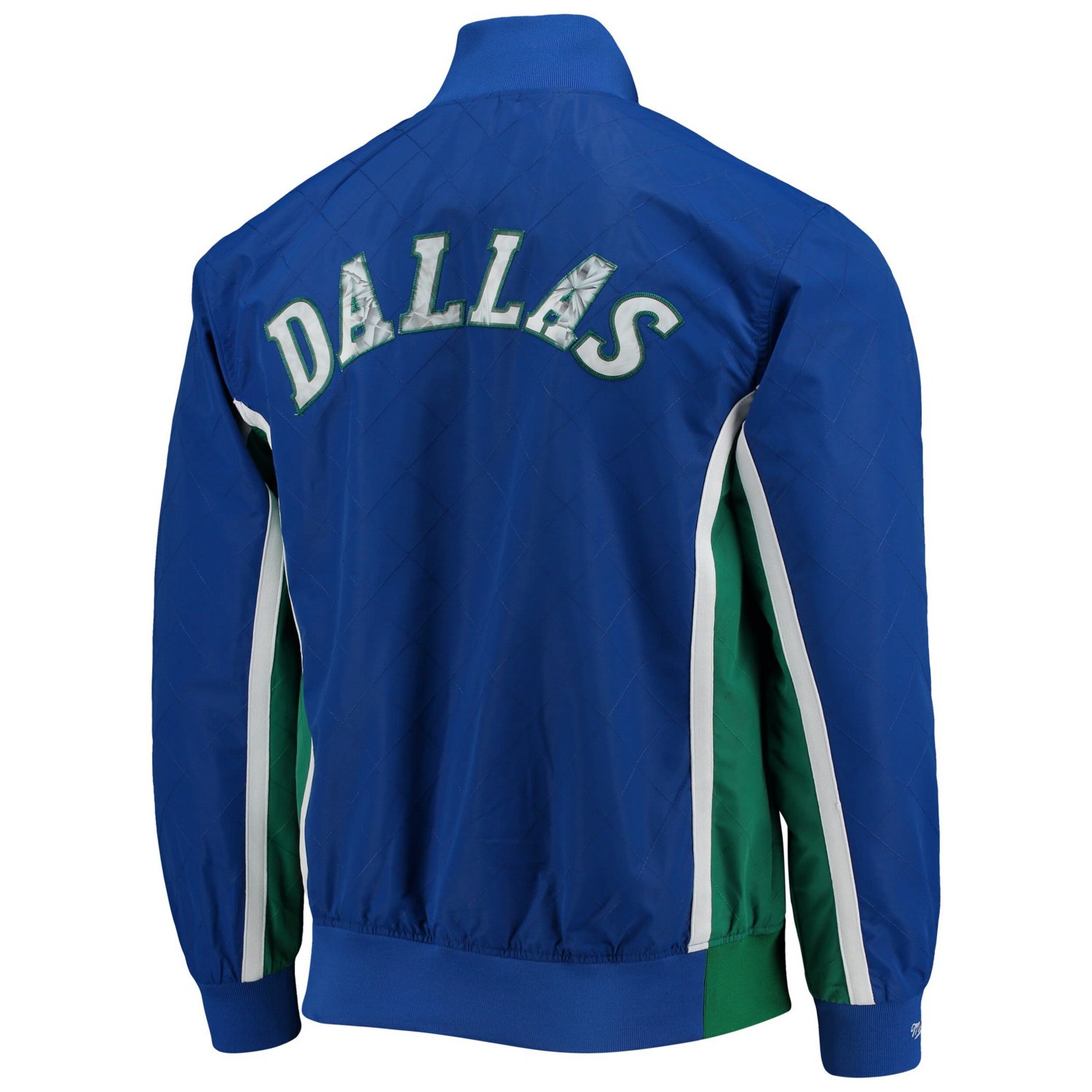 Dallas Mavericks Mitchell  Ness Hardwood Classics 75th Anniversary Authentic Warmup Full-Snap Jacket                             - view number 4