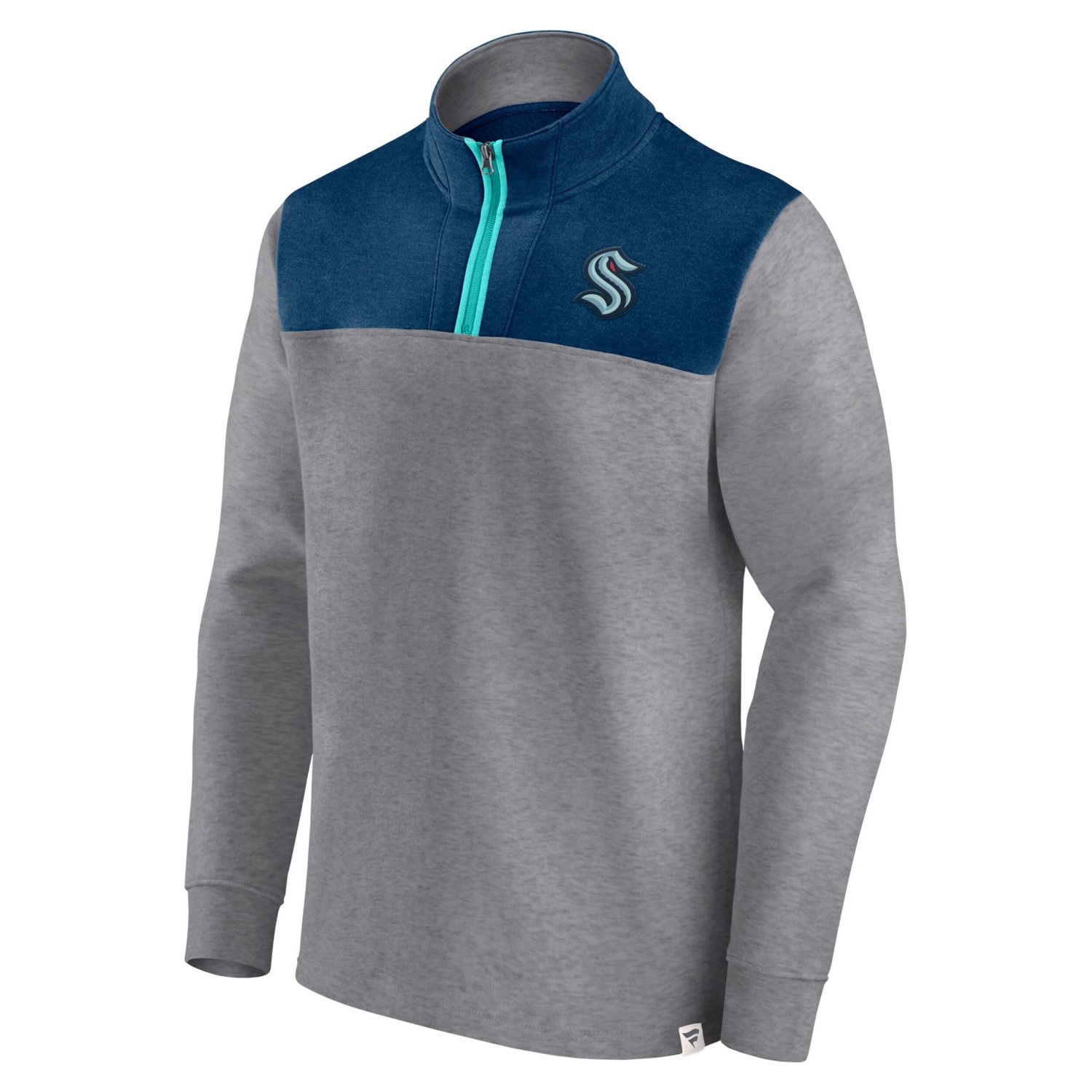 Fanatics Branded Seattle Kraken Launch It Quarter-Zip Jacket                                                                     - view number 2