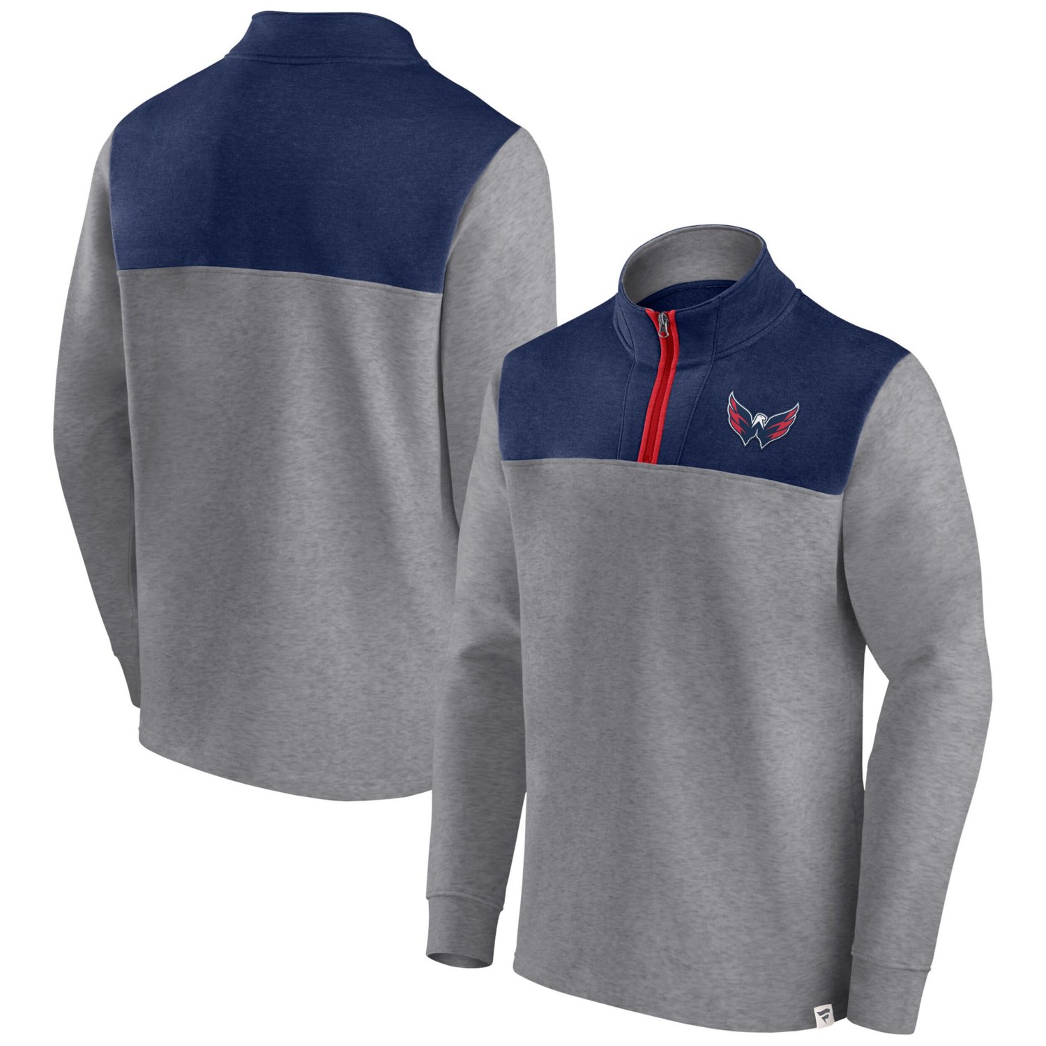 Fanatics Branded Washington Capitals Launch It Quarter-Zip Jacket