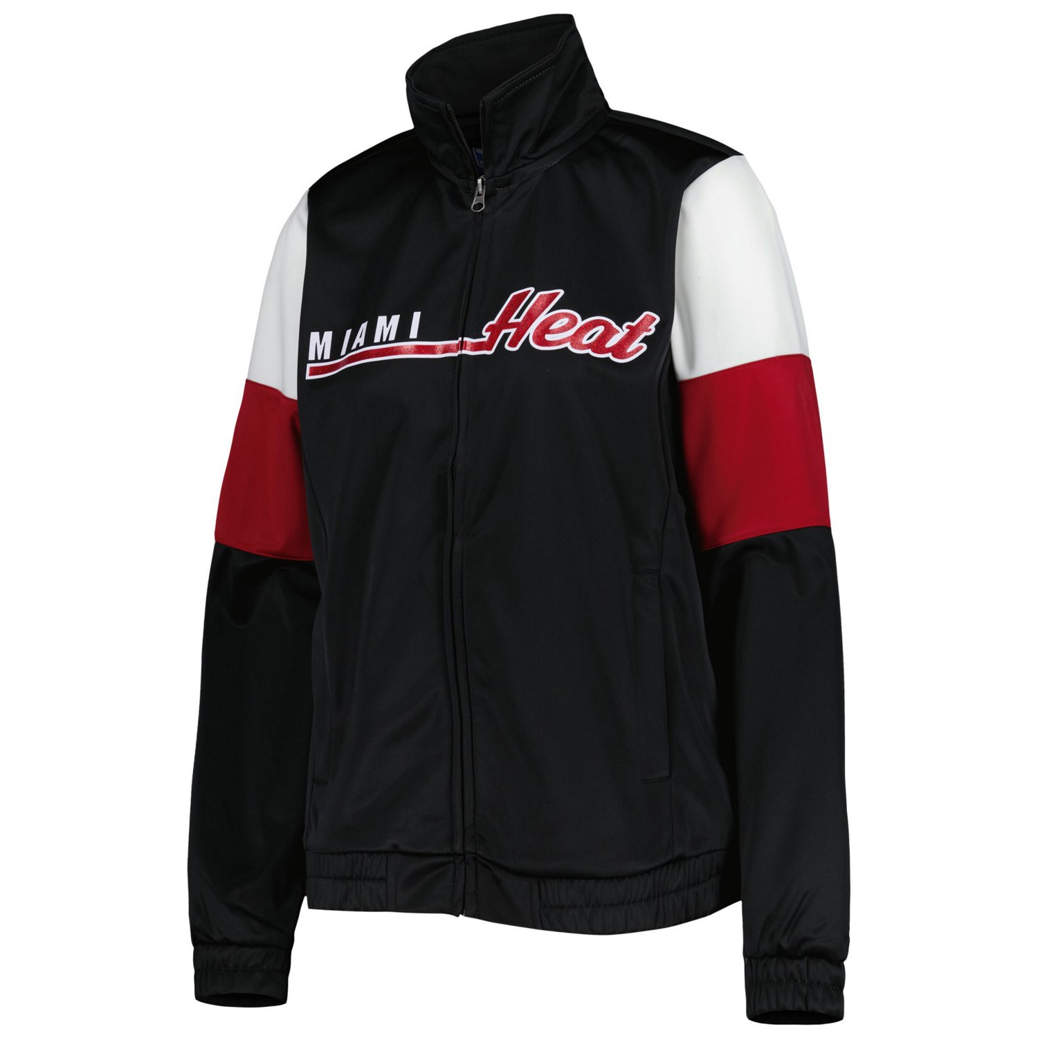 G-III 4Her by Carl Banks Miami Heat Change Up Full-Zip Track Jacket