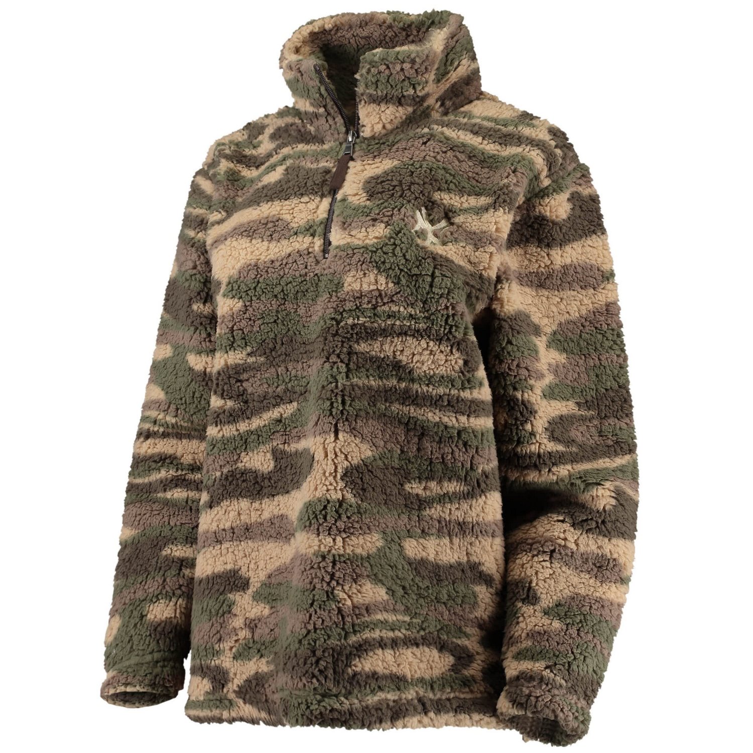 G-III 4Her by Carl Banks New York Yankees Sherpa Quarter-Zip Jacket                                                              - view number 2