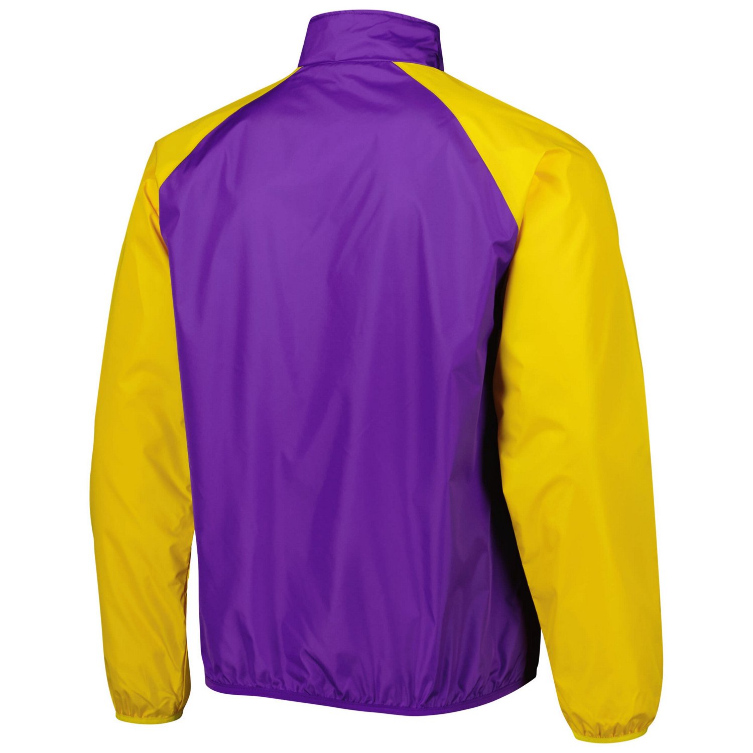 G-III Sports by Carl Banks /Yellow LSU Tigers Point Guard Raglan Half-Zip Jacket - view number 3