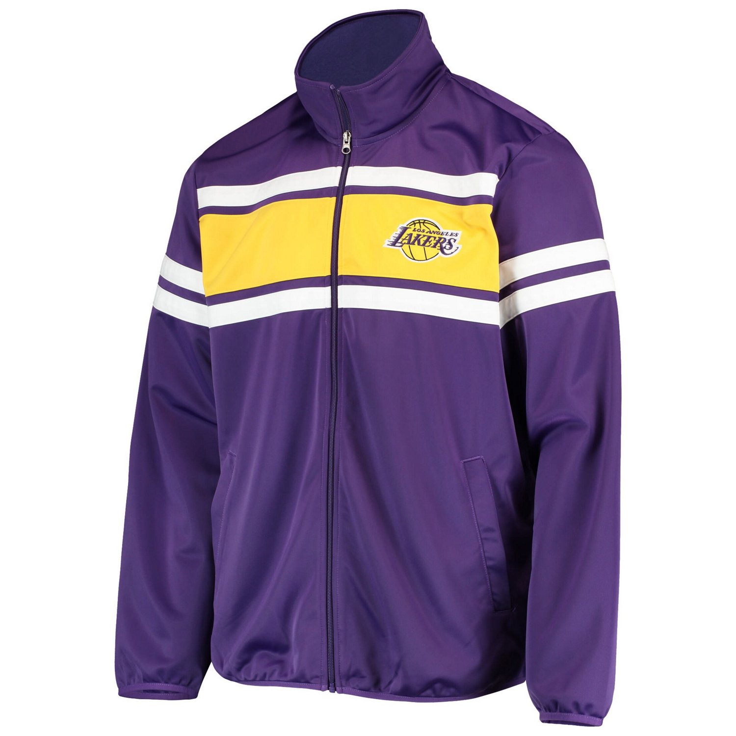 G-III Sports by Carl Banks Los Angeles Lakers Power Pitcher Full-Zip Track Jacket                                                - view number 2