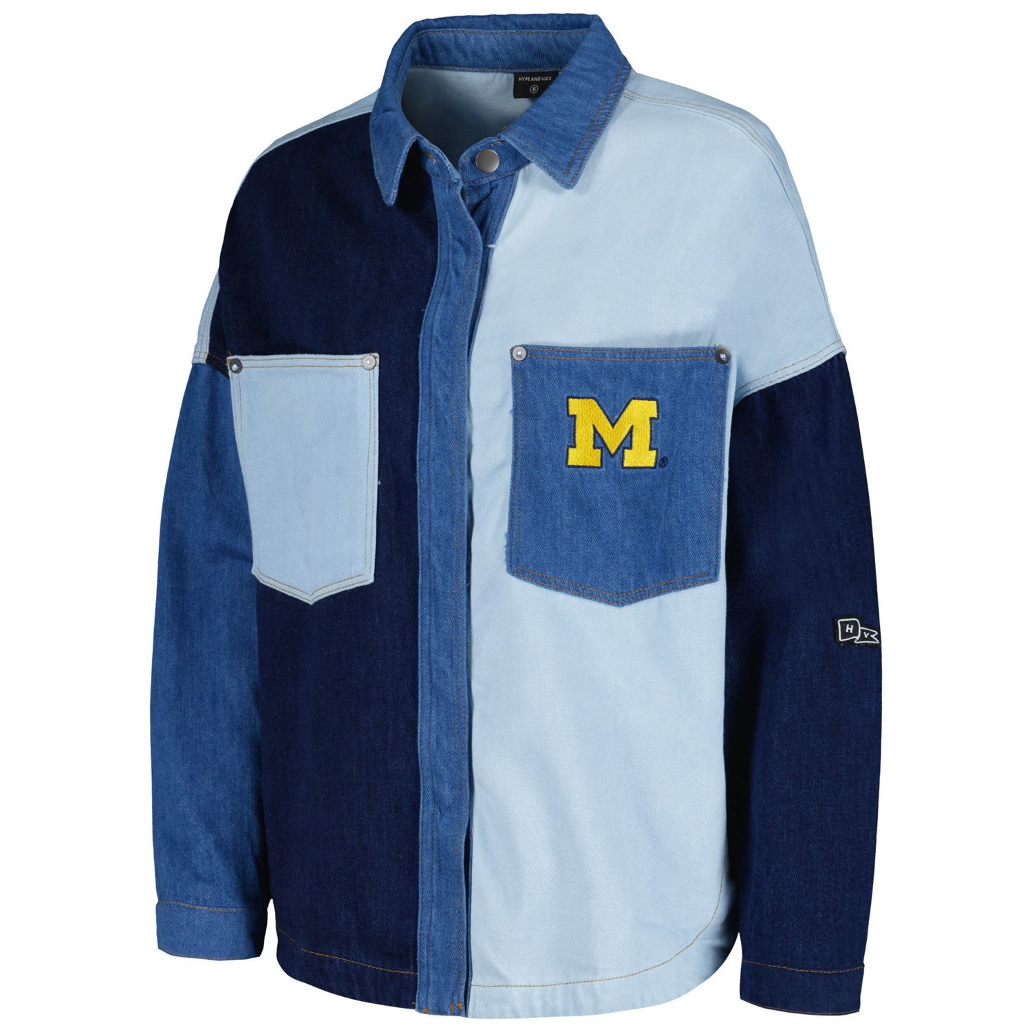 Hype and Vice Michigan Wolverines Multi-Hit Hometown Full-Snap Jacket - view number 2