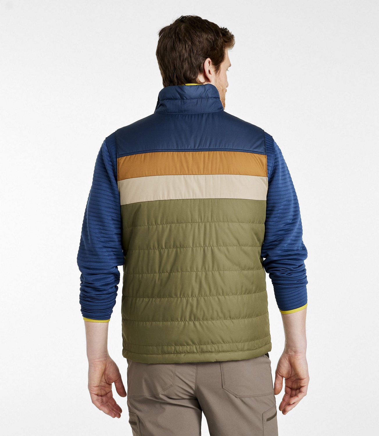 Men's L.L.Bean Mountain Classic Puffer Colorblock Vest