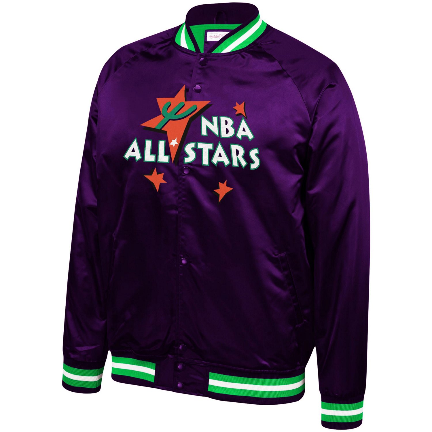 Mitchell  Ness 1995 NBA All-Star Game Lightweight Satin Full-Snap Jacket