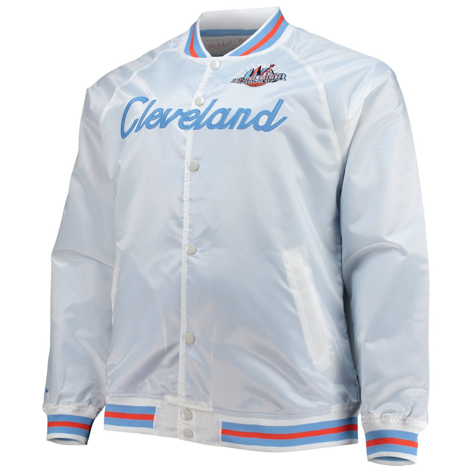 Mitchell  Ness Big  Tall 1997 NBA All-Star Game Hardwood Classics Satin Full-Snap Jacket                                         - view number 2