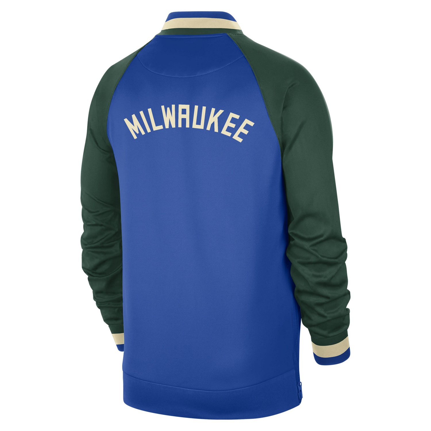 Nike /Hunter Green Milwaukee Bucks 2022/23 City Edition Showtime Thermaflex Full-Zip Jacket