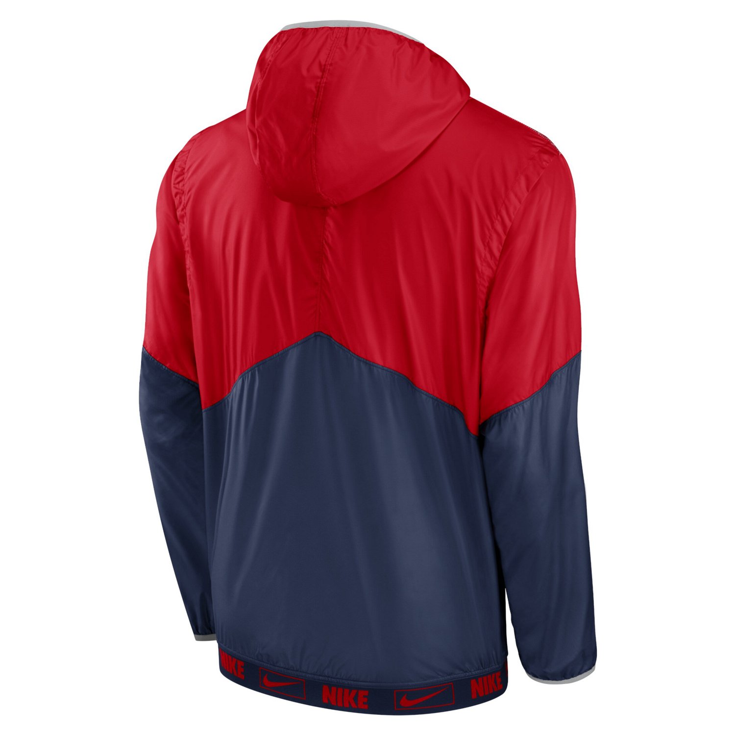 Nike /Navy Boston Sox Overview Half-Zip Hoodie Jacket