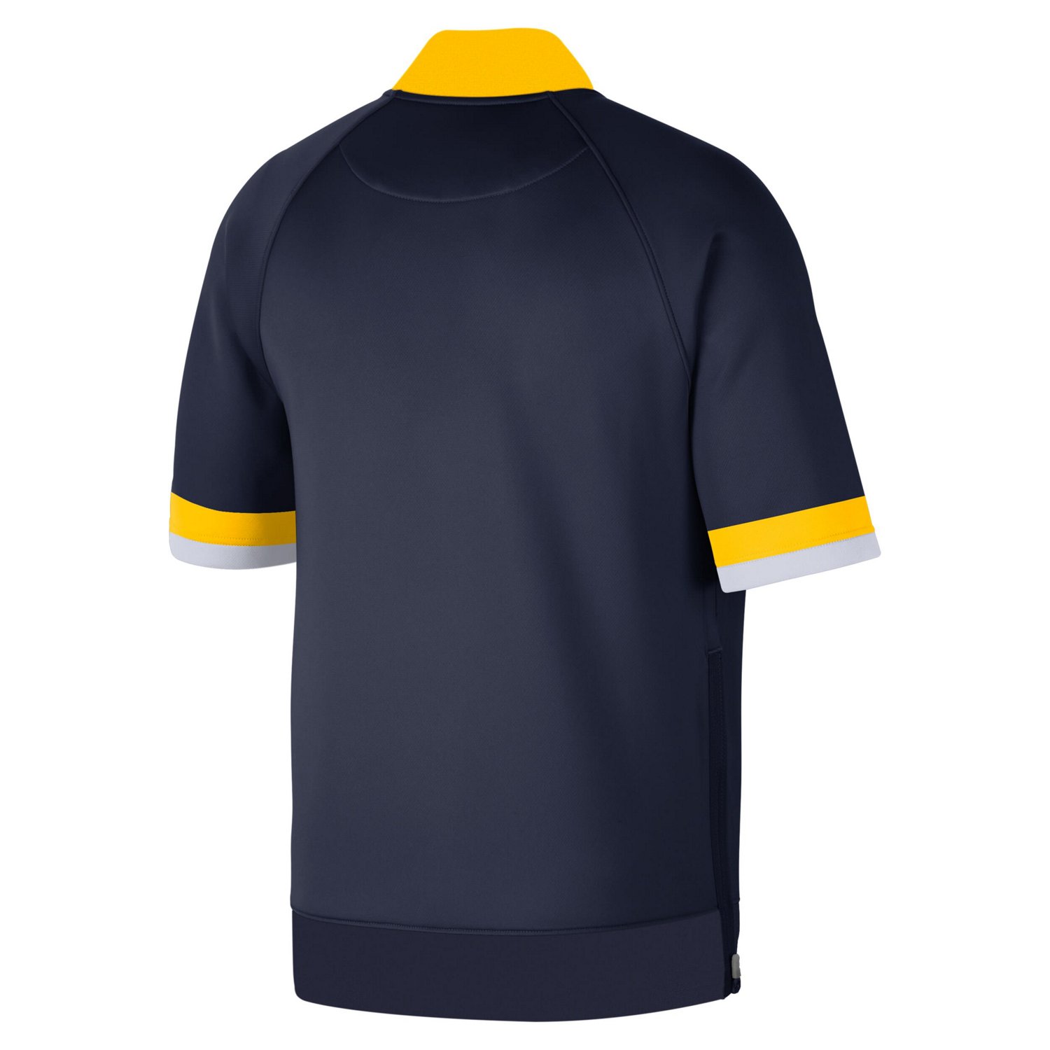 Nike /White Indiana Pacers 2021/22 City Edition Therma Flex Showtime Short Sleeve Full-Snap Bomber Jacket - view number 3
