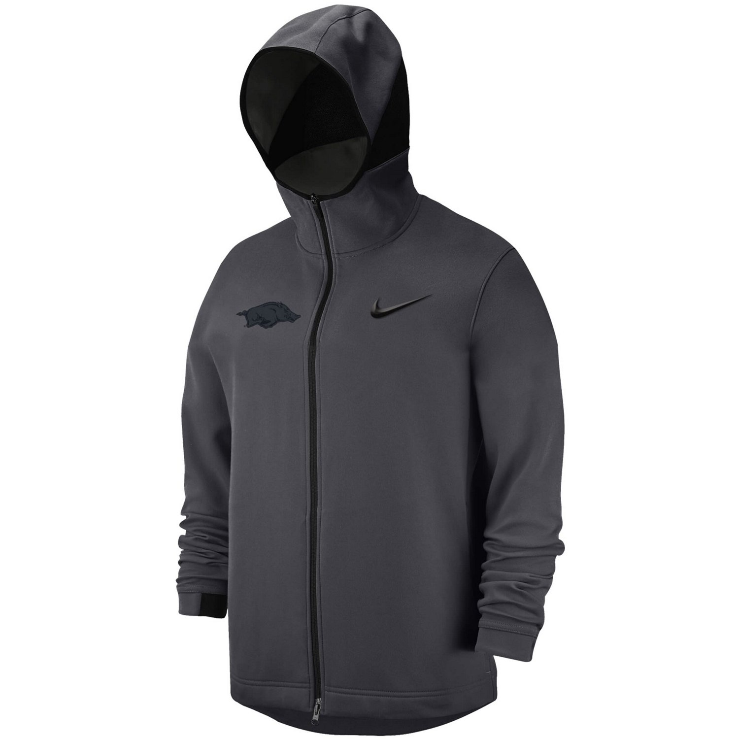 Nike Arkansas Razorbacks Tonal Showtime Full-Zip Hoodie - view number 2